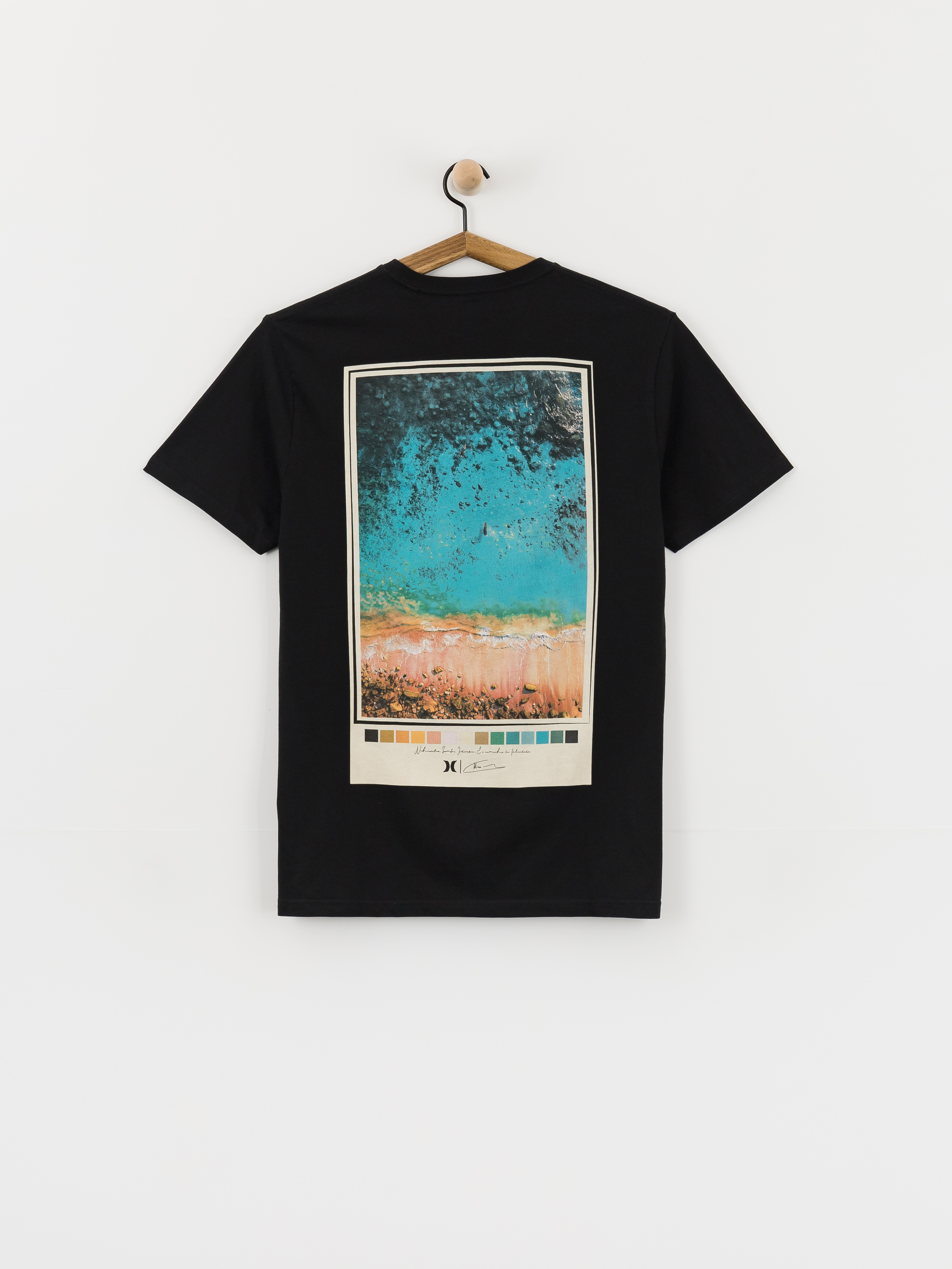 T-shirt Hurley Helio Indonesia Photo (black)
