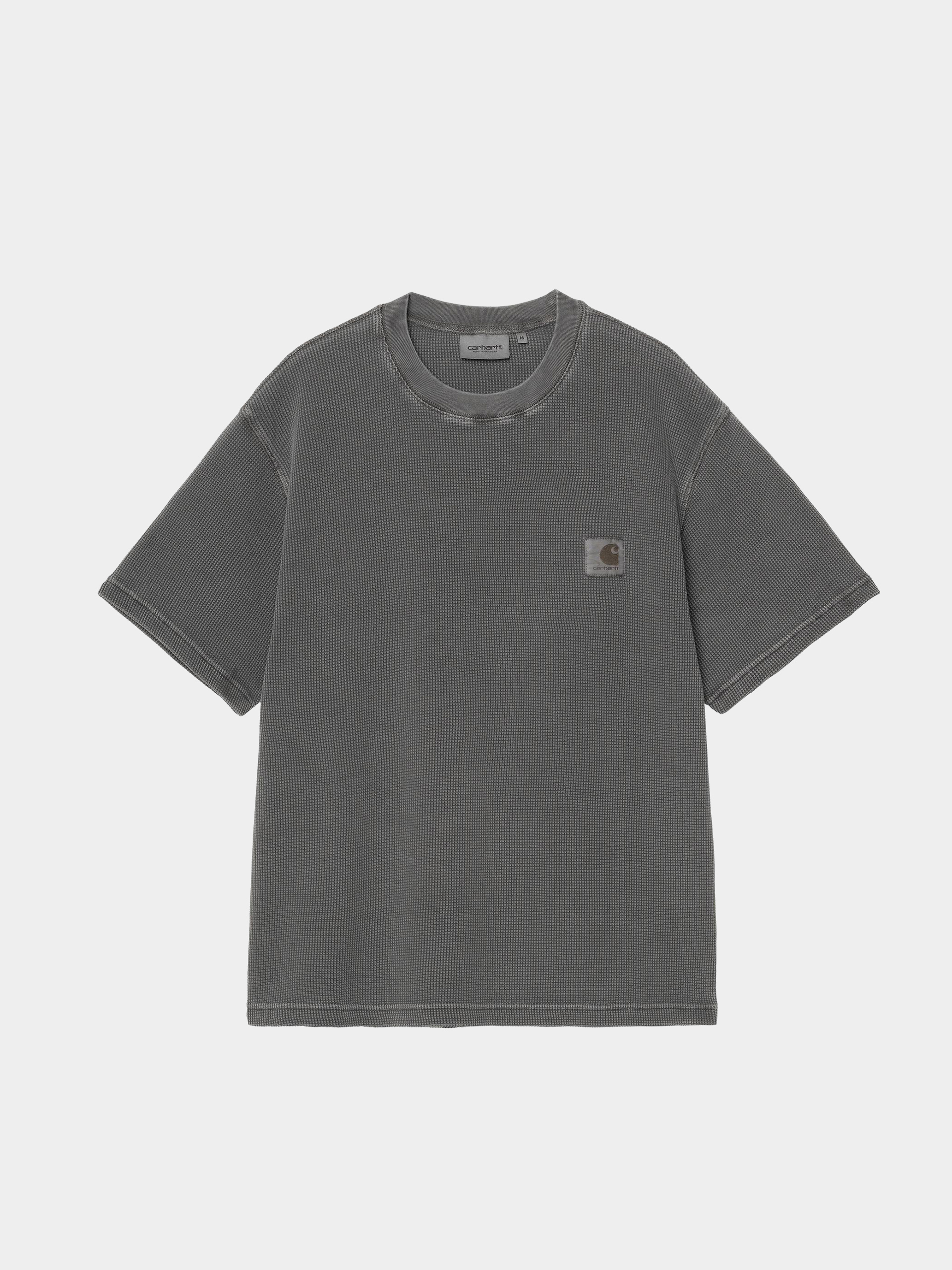 T-shirt Carhartt WIP Nelson Waffle (black)