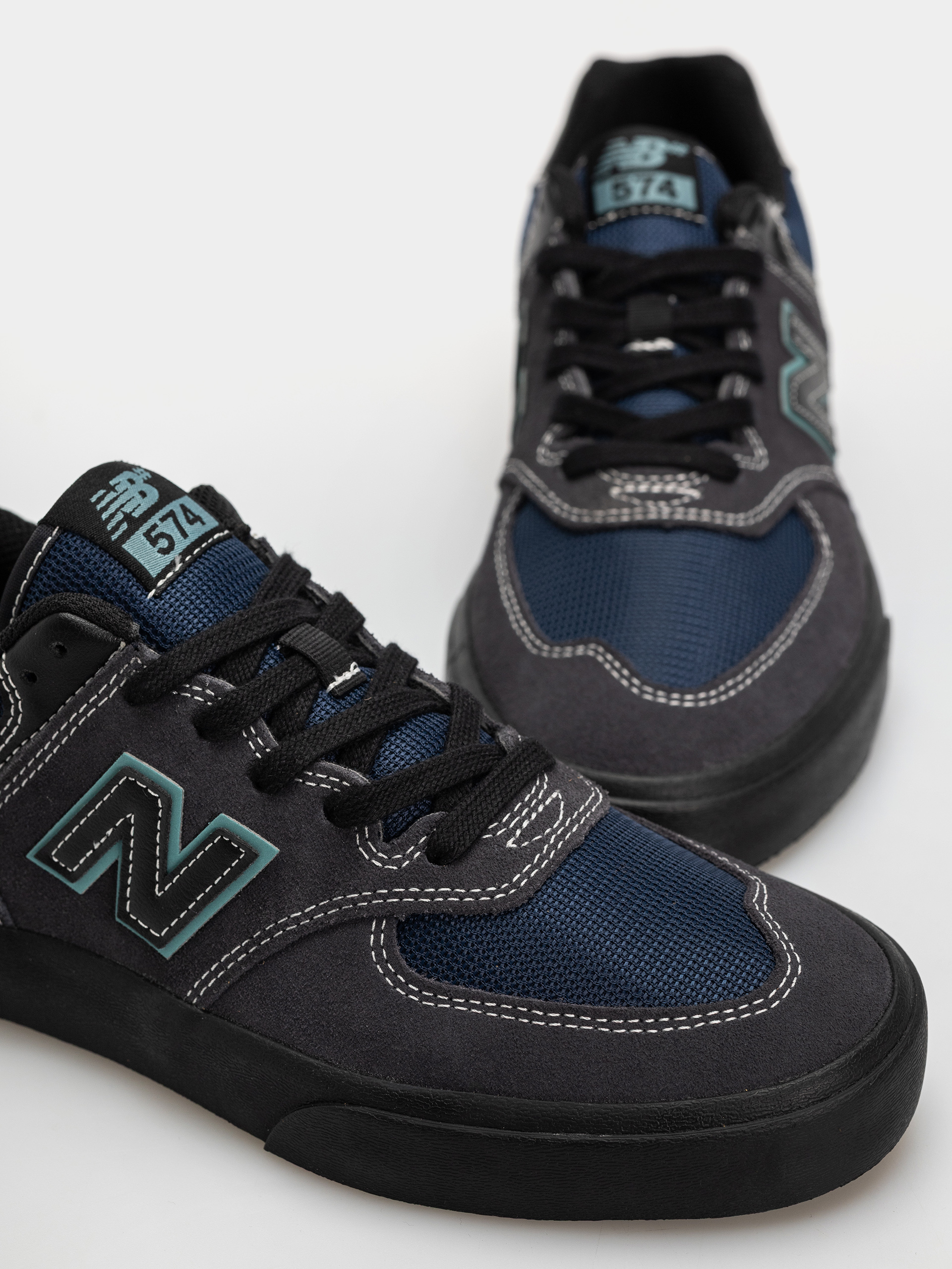Buty New Balance 574 (faded black/faded teal)