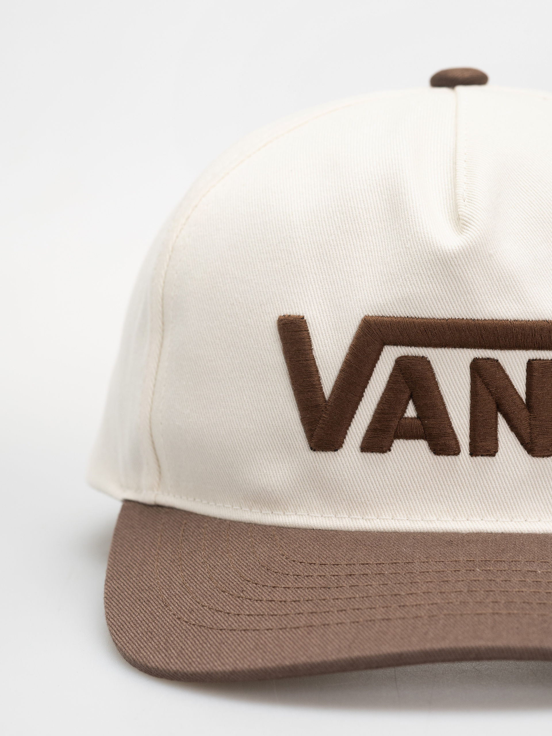 Czapka z daszkiem Vans Drop V Logo Snapback (vintage cocoa)