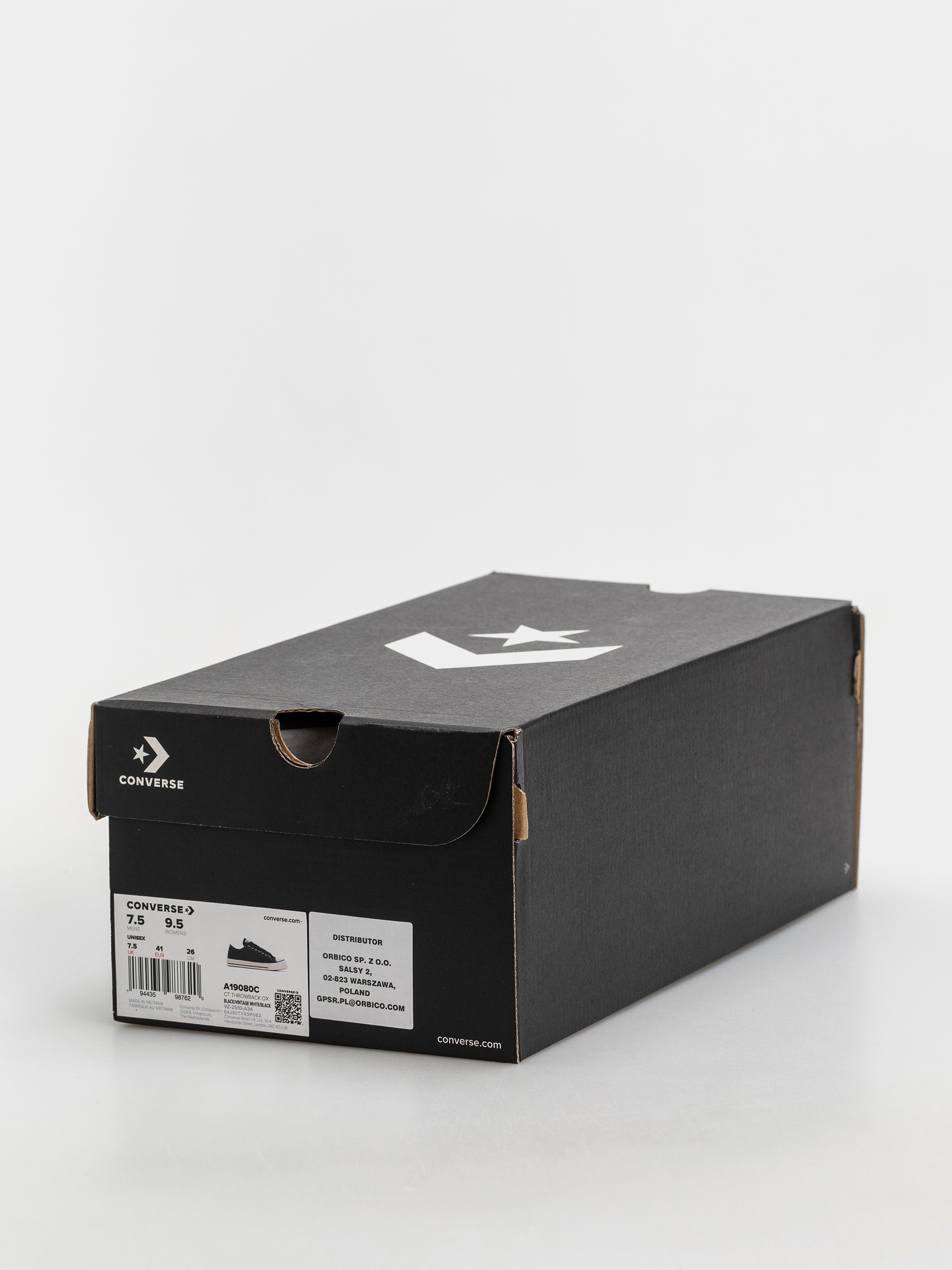 Trampki Converse Chuck Taylor Throwback Ox (black/vintage white)