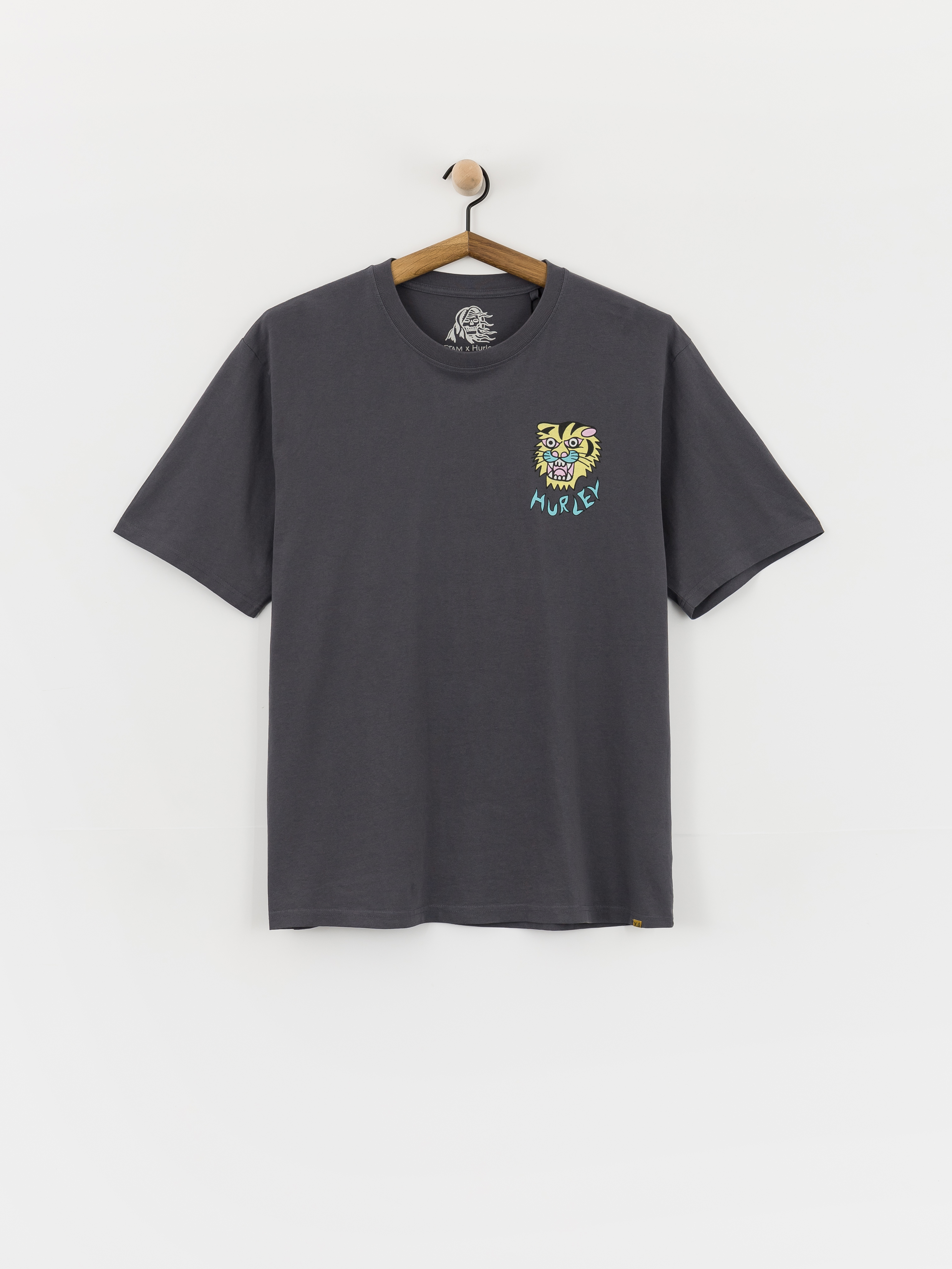 T-shirt Hurley Etam Tiger (dark stone grey)