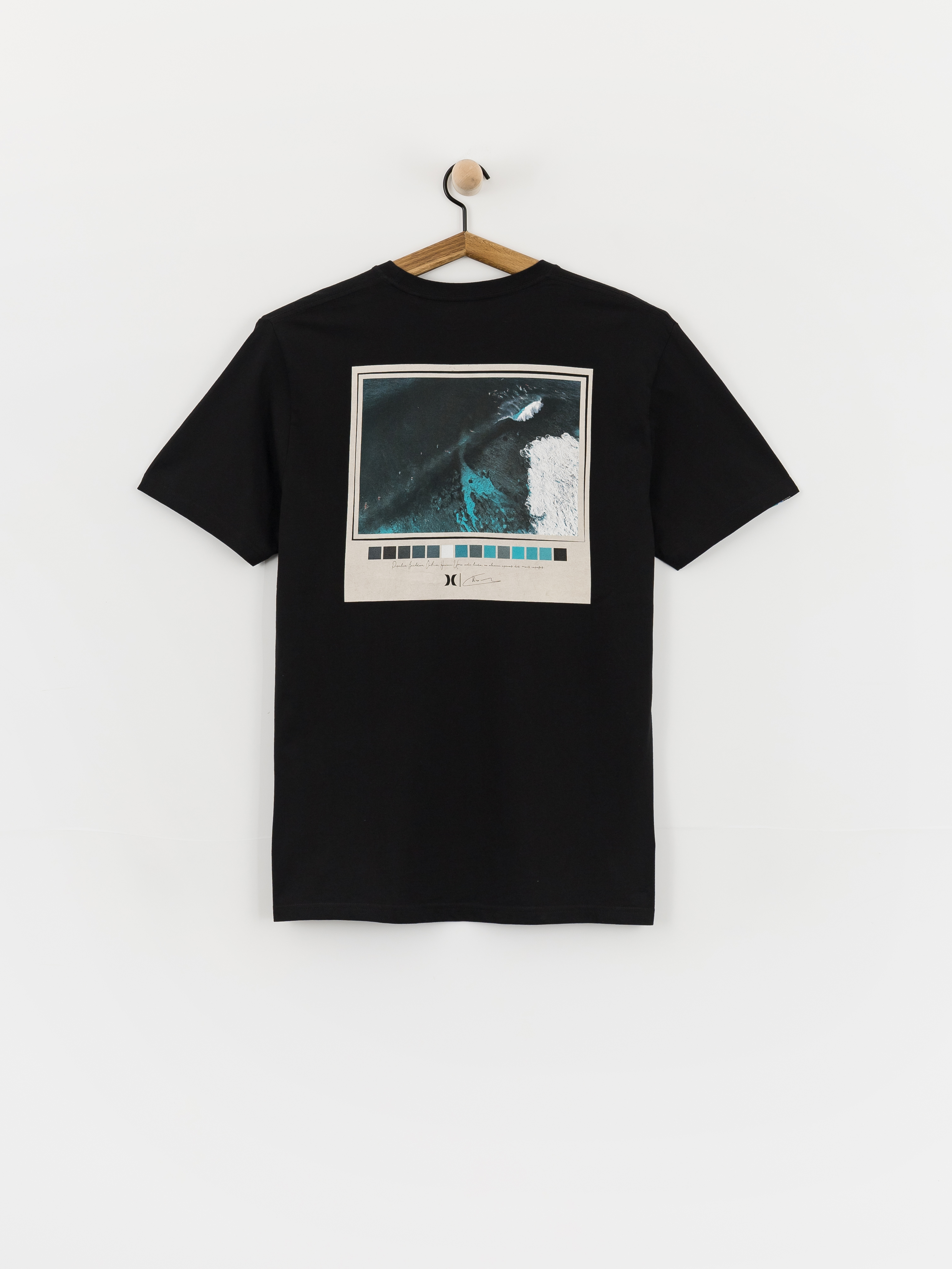 T-shirt Hurley Helio Pipeline Photo (black)