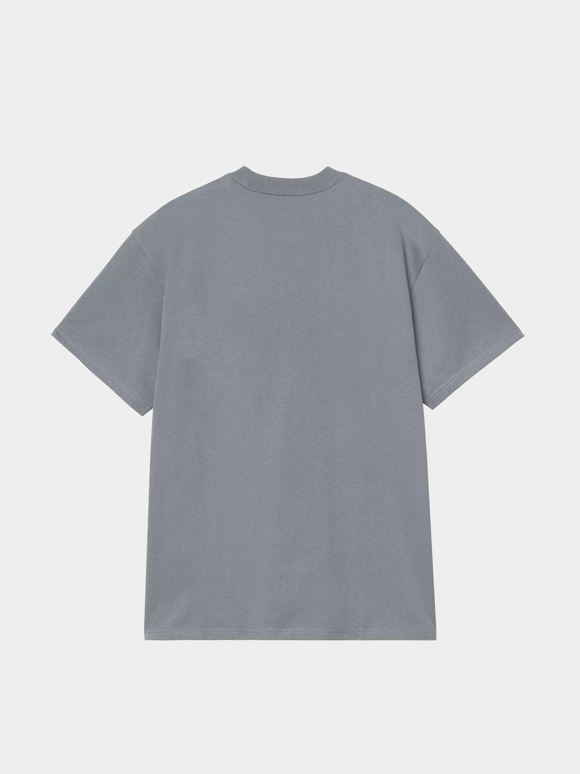 T-shirt Carhartt WIP Longhand Pocket (cozy blue/white)