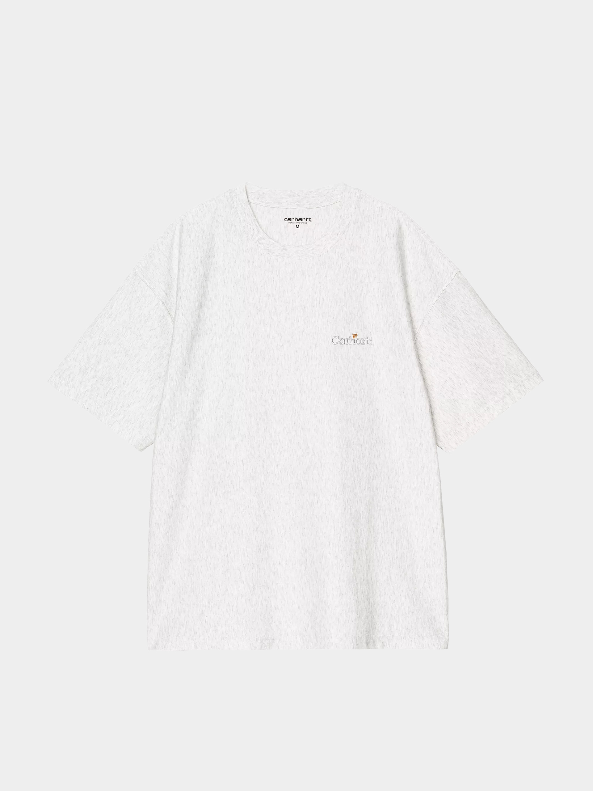 T-shirt Carhartt WIP WIP Label (ash heather)