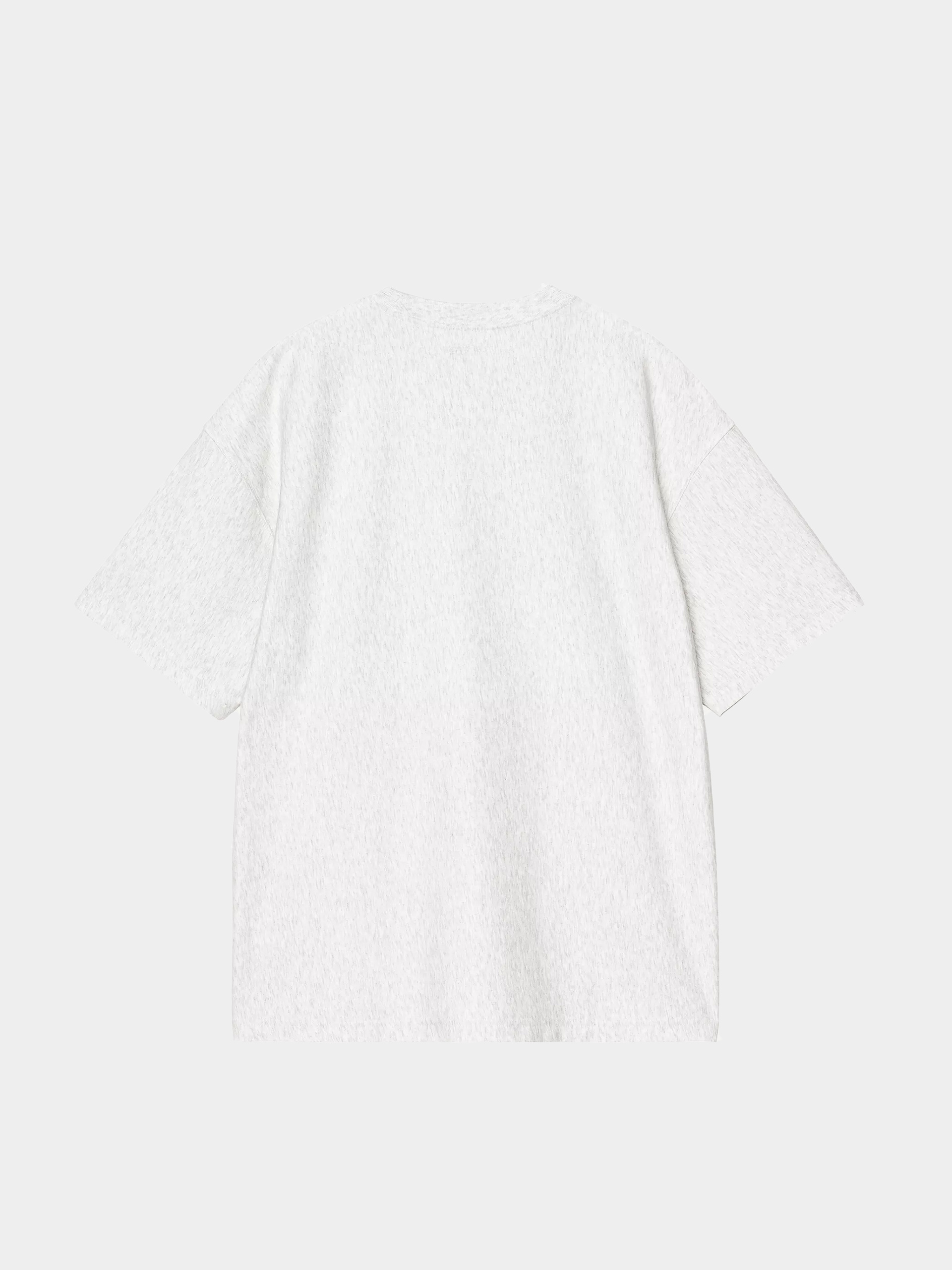 T-shirt Carhartt WIP WIP Label (ash heather)