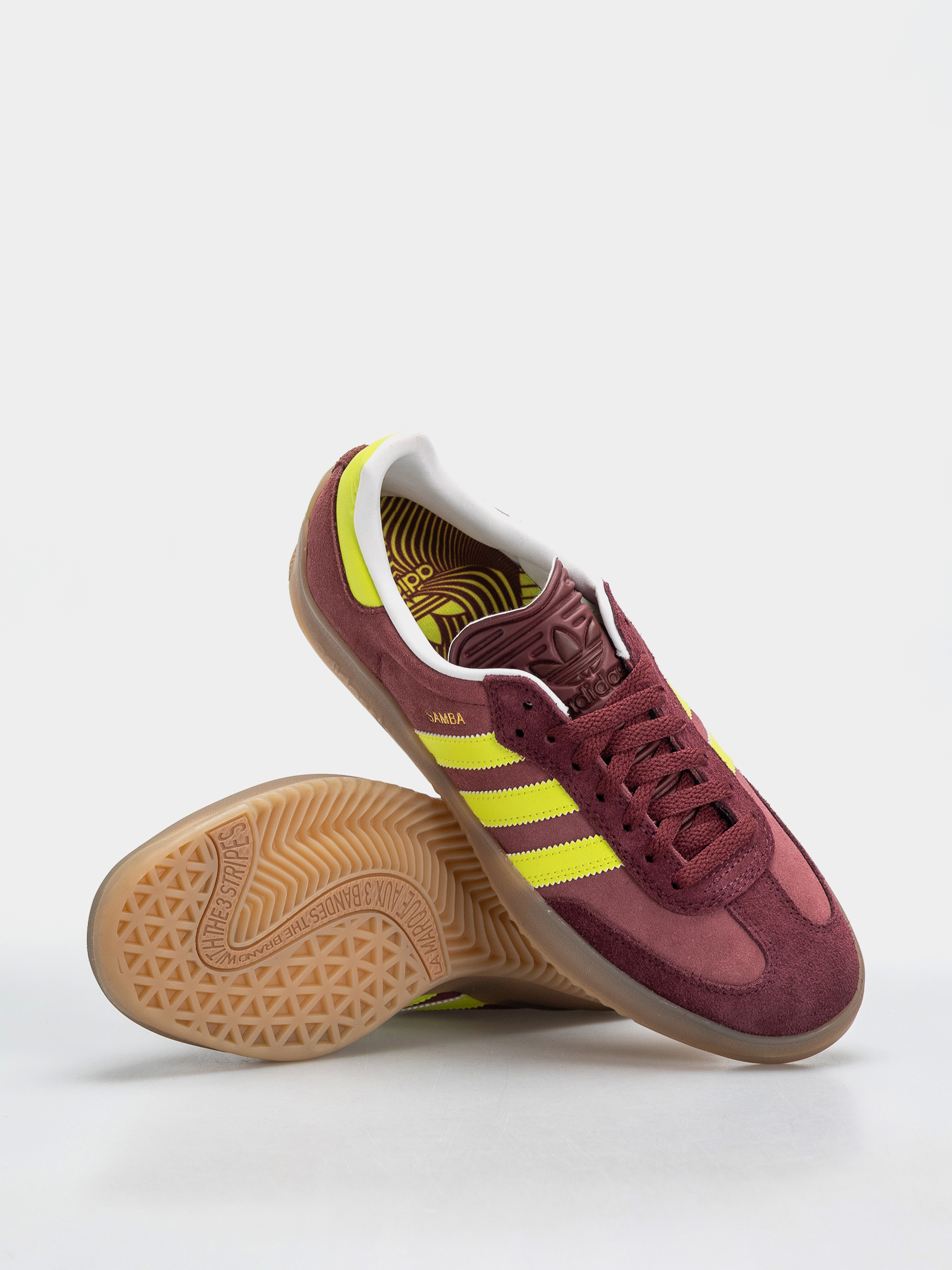 Buty adidas Puig Samba (maroon/sesoye/shared)