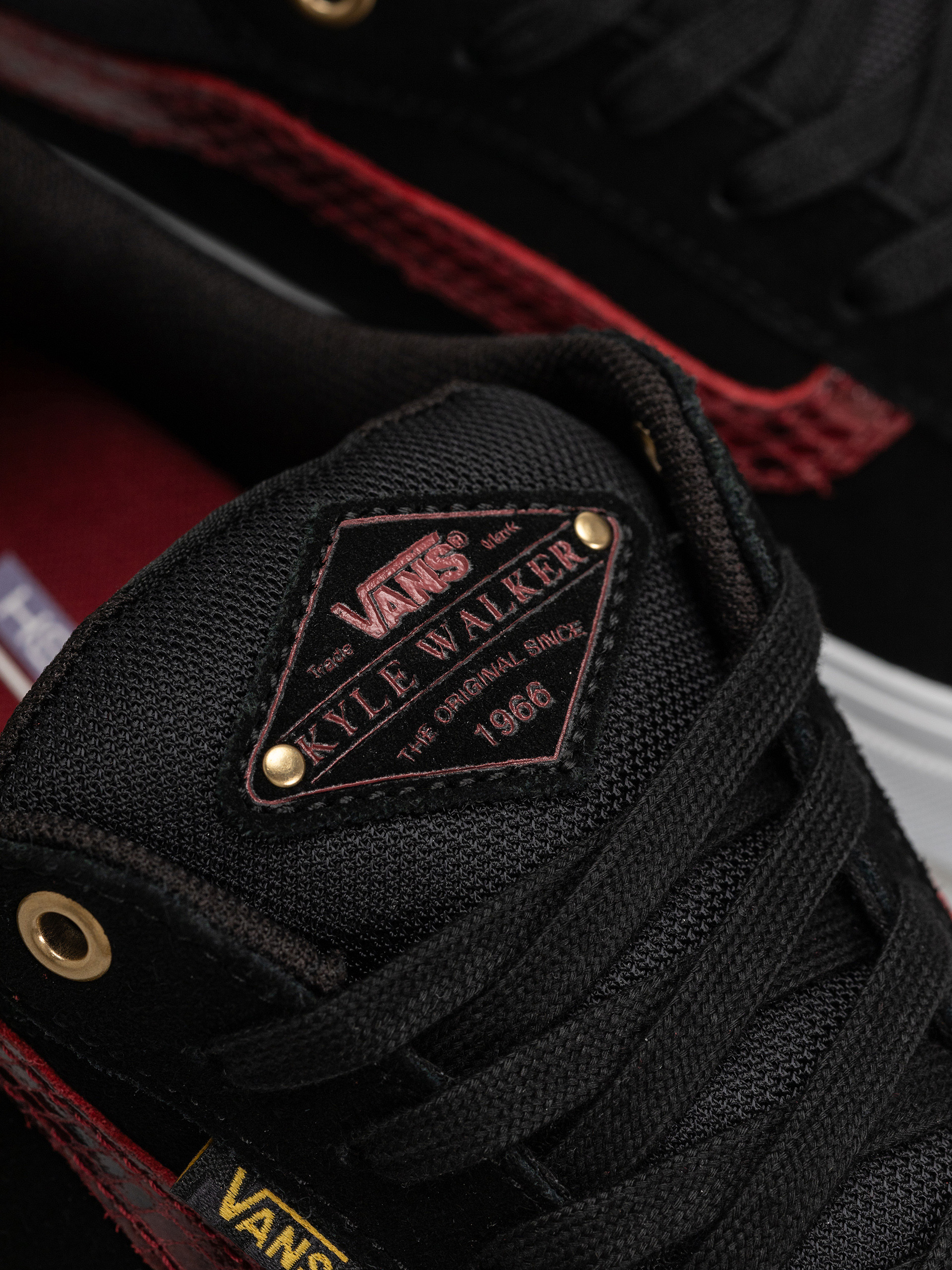 Buty Vans Skate Kyle Walker (python black)