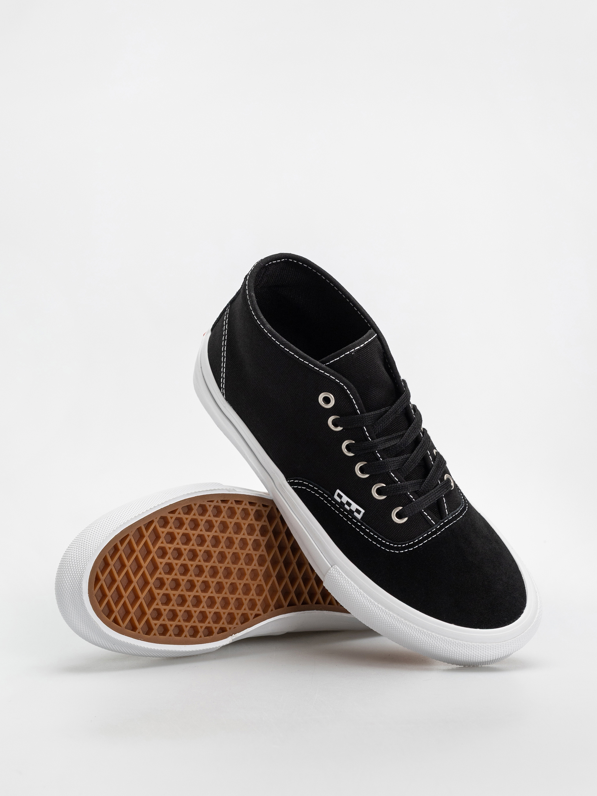 Buty Vans Skate Authentic Mid (black/white)