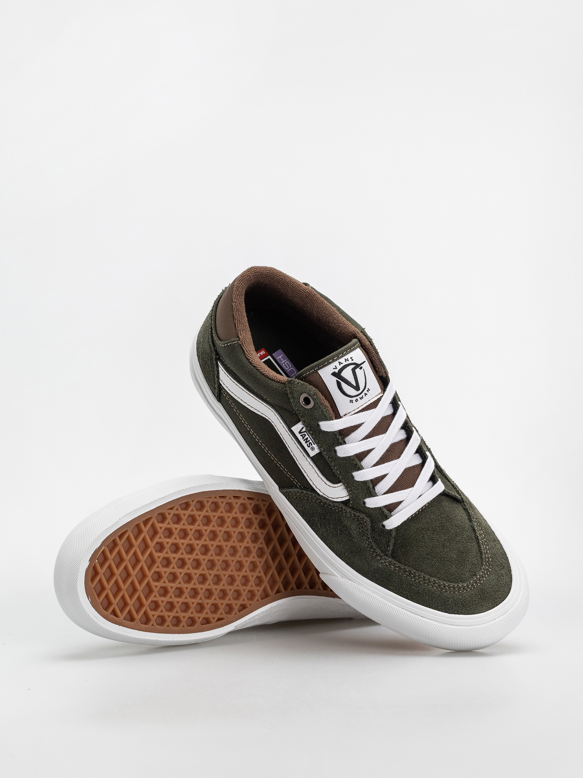 Buty Vans Skate Rowan (green/brown)