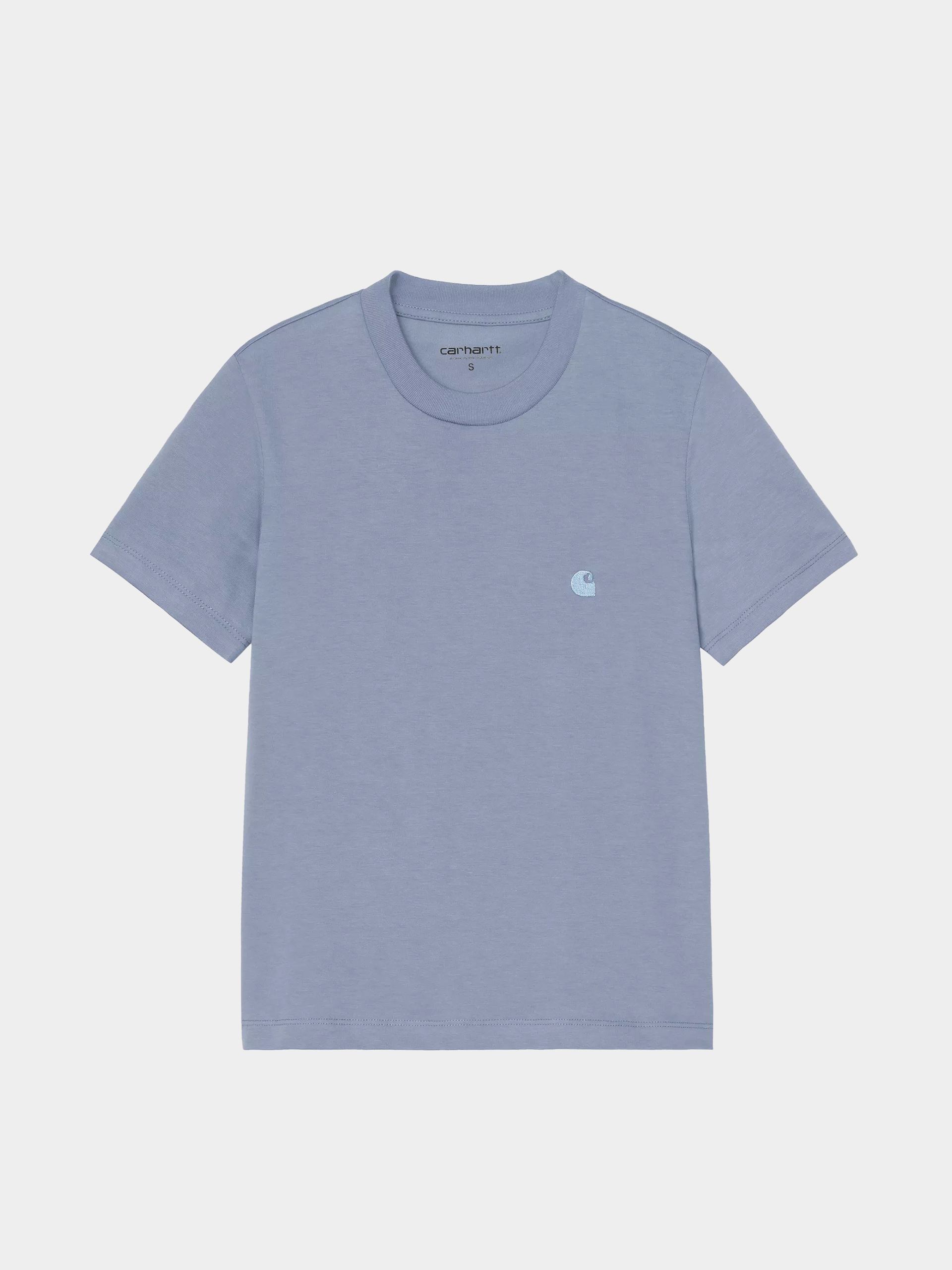 T-shirt Carhartt WIP Luca Wmn (gentle blue)