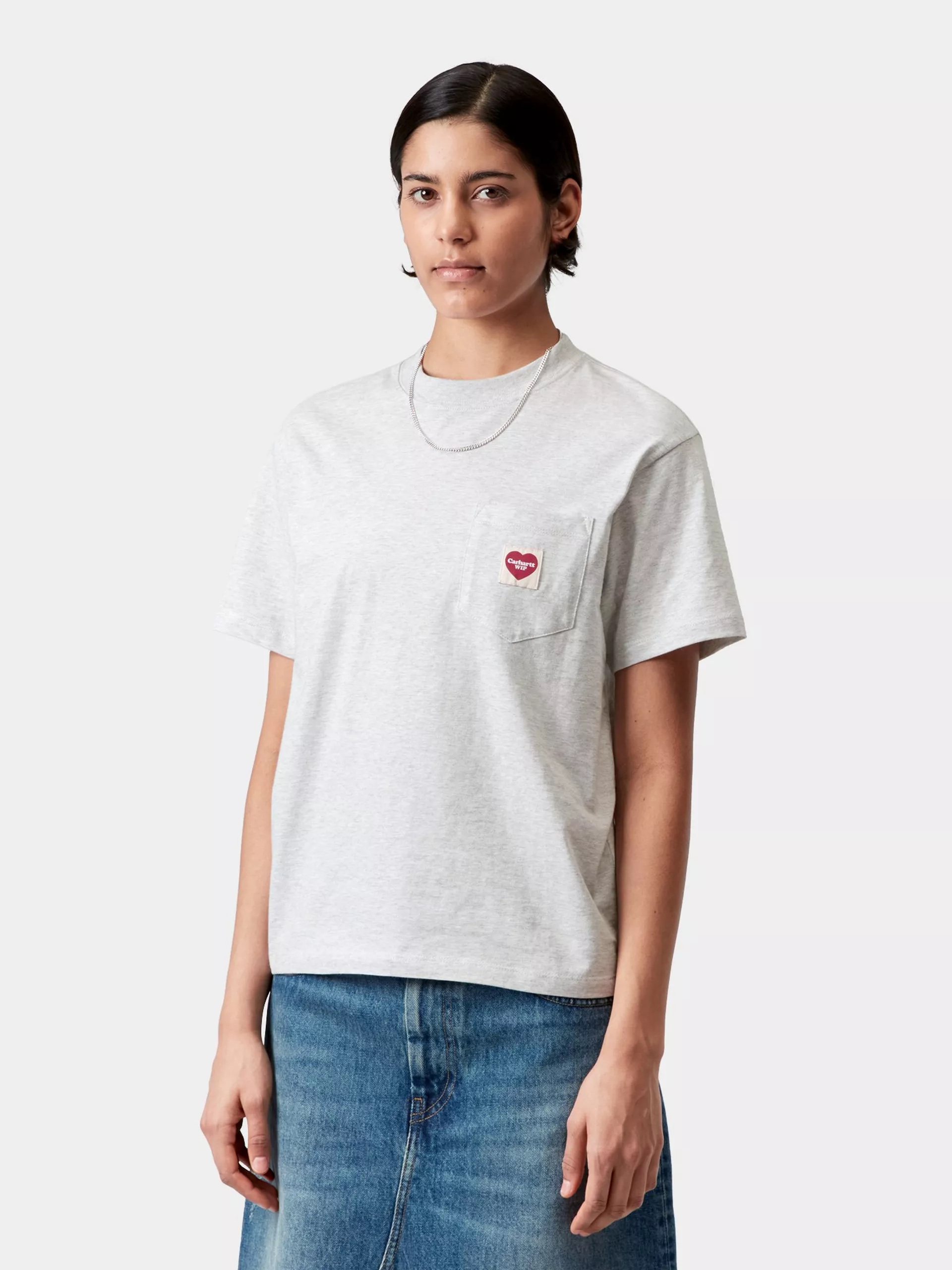 T-shirt Carhartt WIP Pocket Heart Wmn