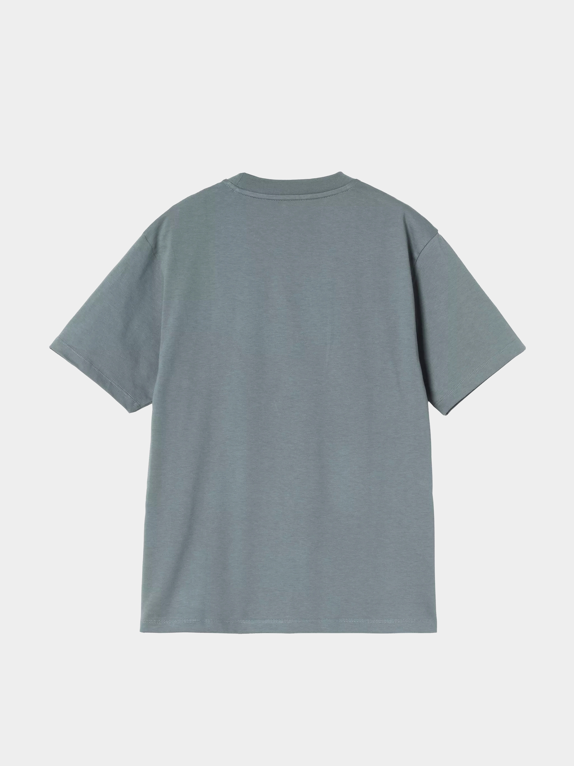 T-shirt Carhartt WIP Pocket Heart Wmn (cozy blue/red)