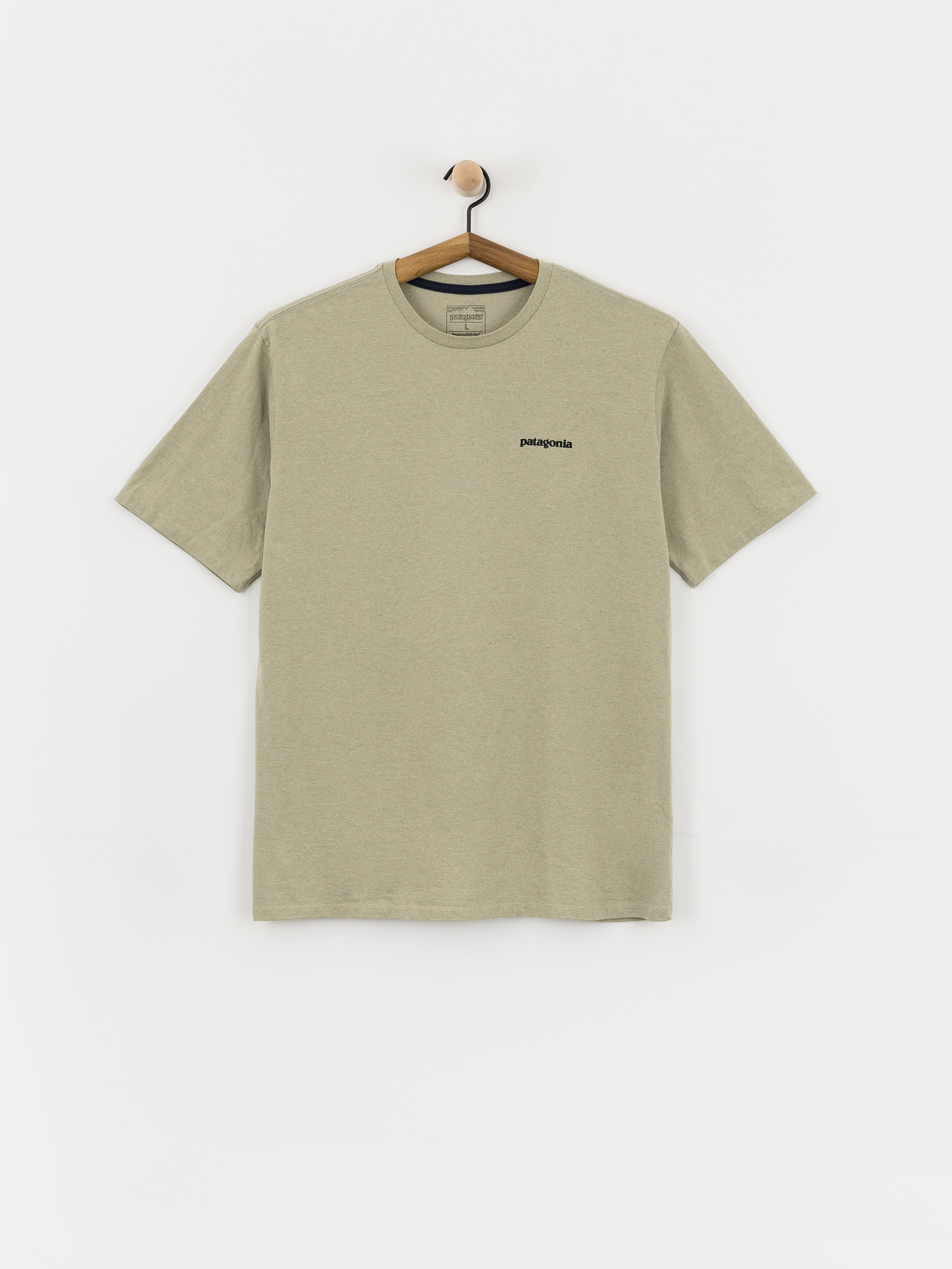 T-shirt Patagonia P 6 Logo Responsibili (p 6 outline/gumtree green)