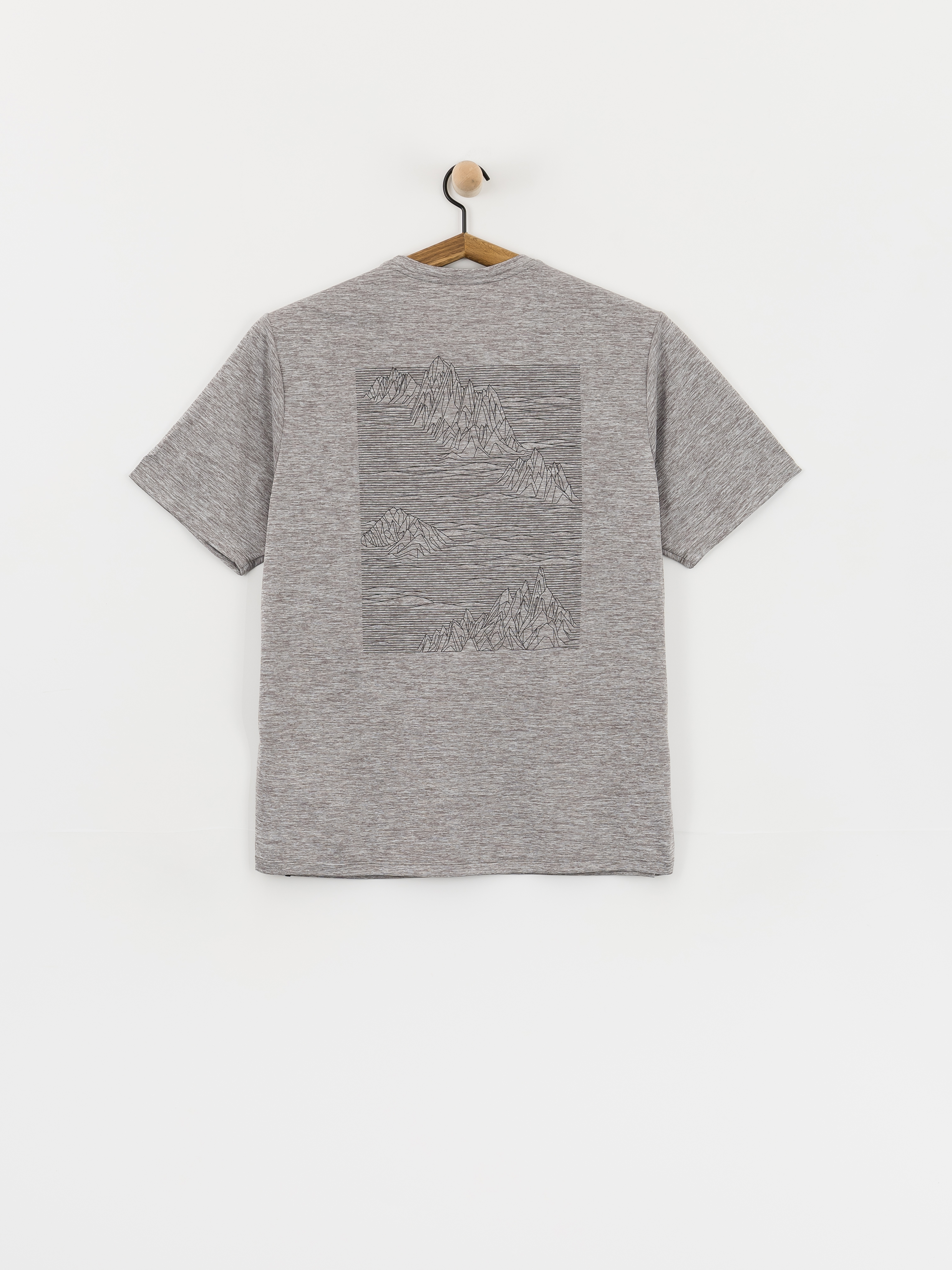 T-shirt Patagonia Capilene Cool Strataspire (feather grey)