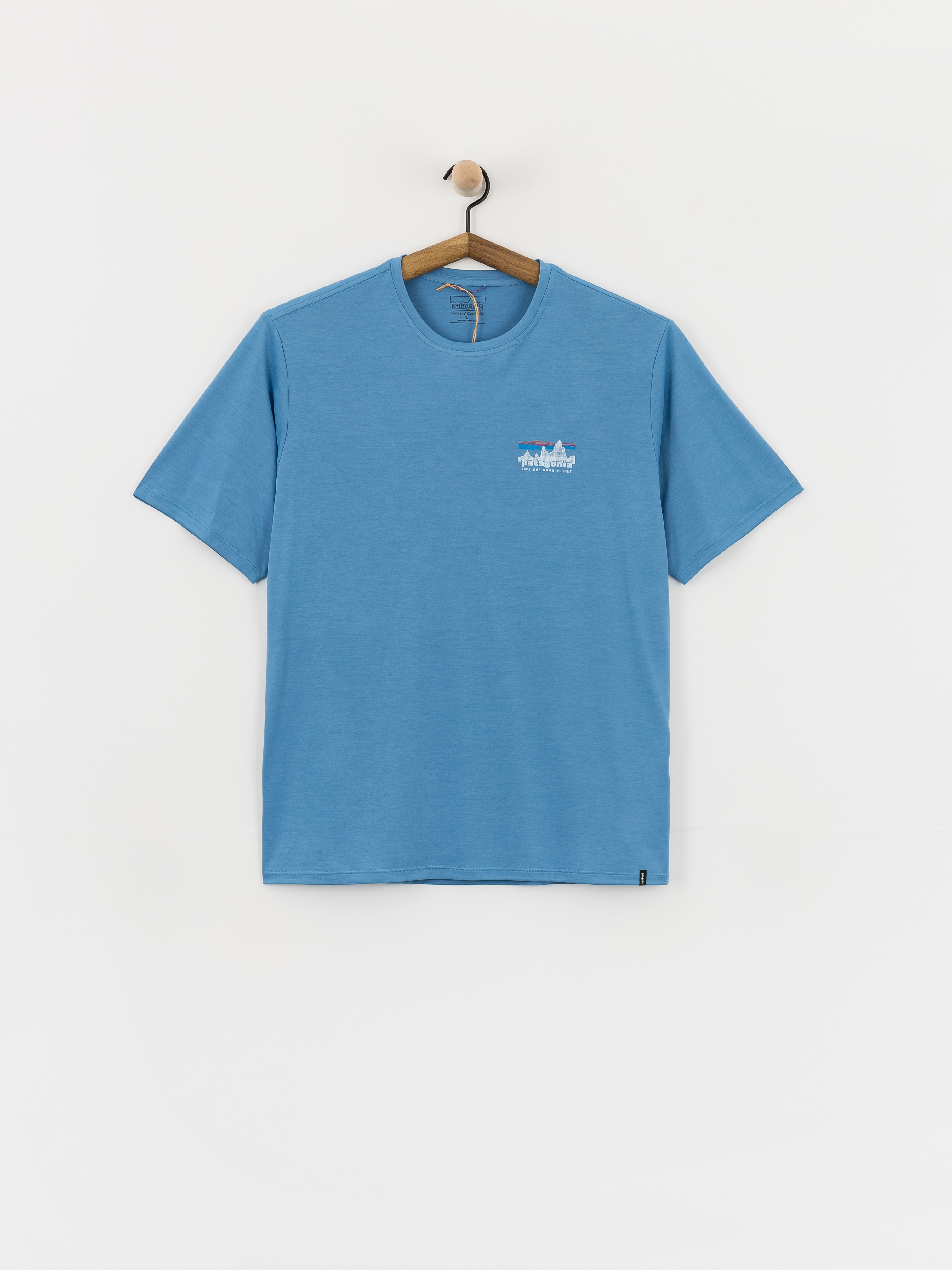 T-shirt Patagonia Capilene Cool '73 Skyline (shore blue/light shore blue)