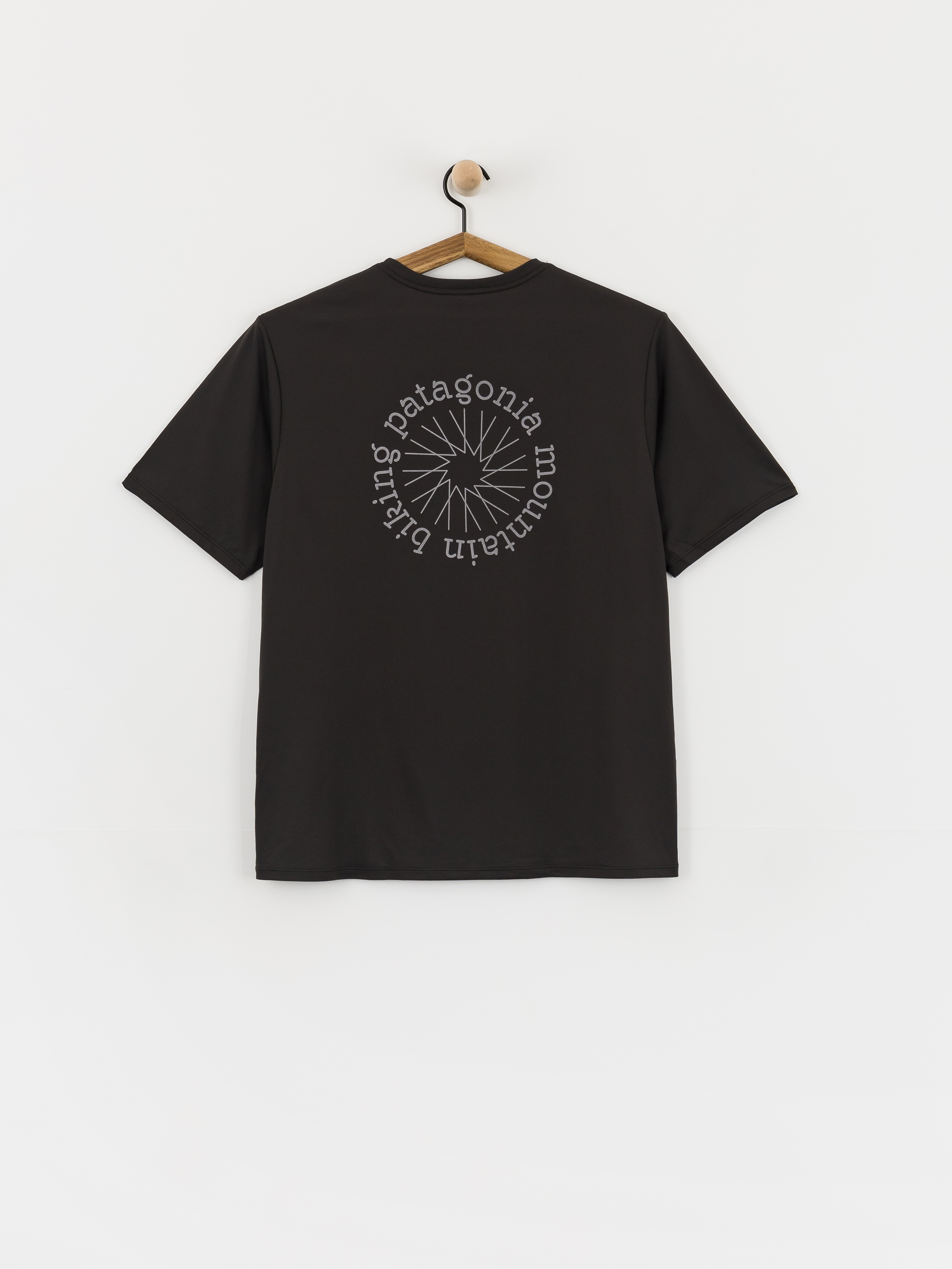 T-shirt Patagonia Capilene Cool Spoke Stencil (black)