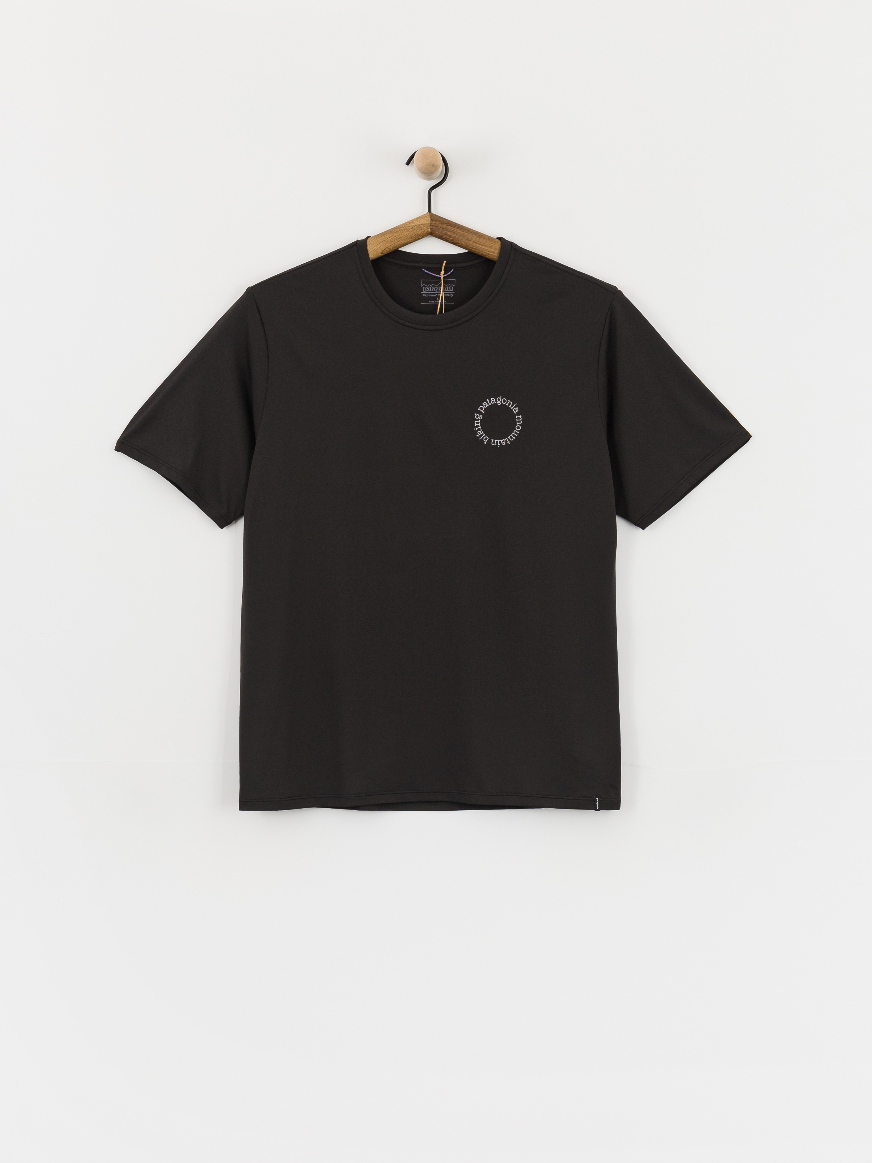 T-shirt Patagonia Capilene Cool Spoke Stencil (black)