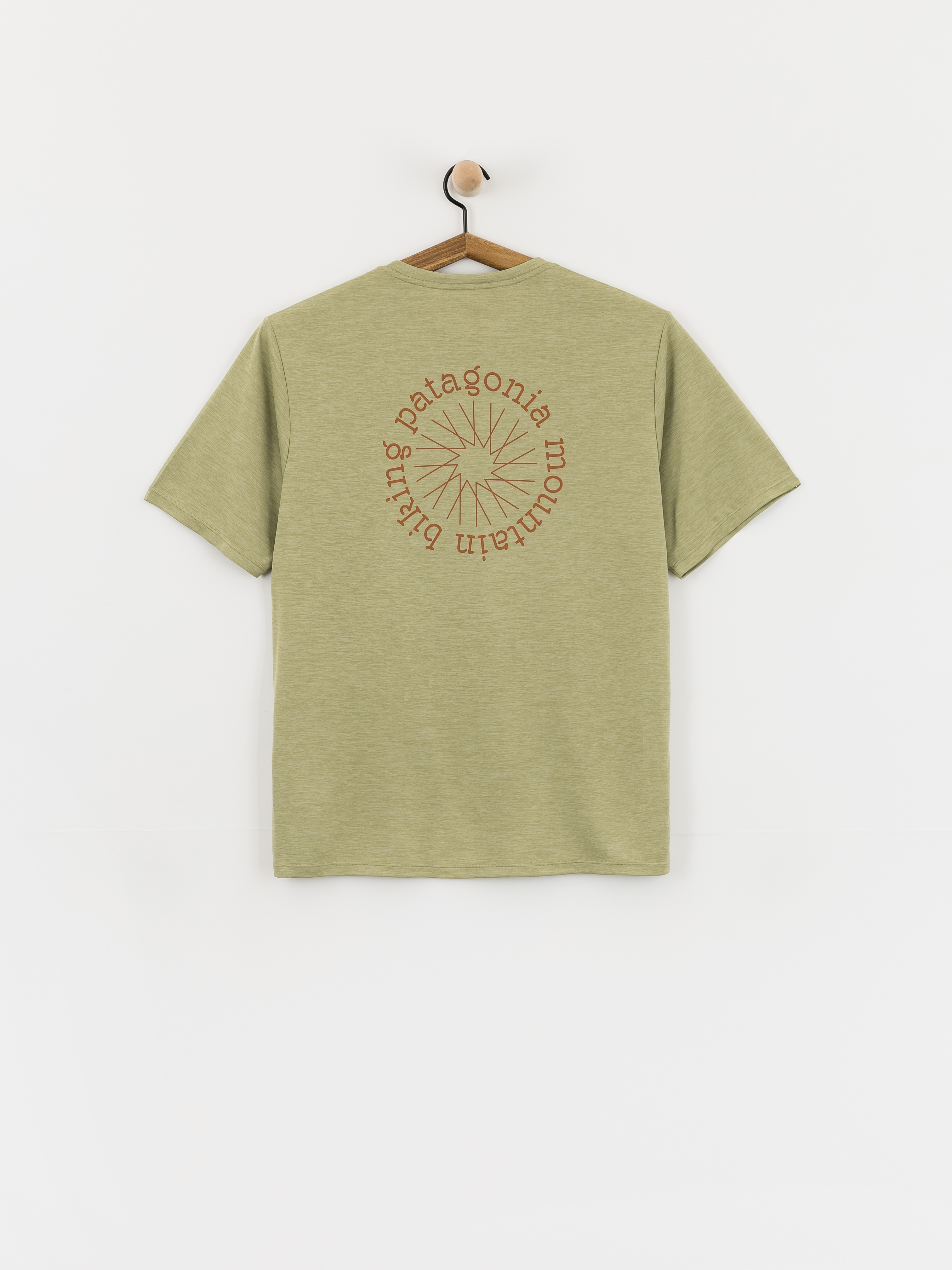 T-shirt Patagonia Capilene Cool Spoke Stencil (gumtree green/light gumtree green)