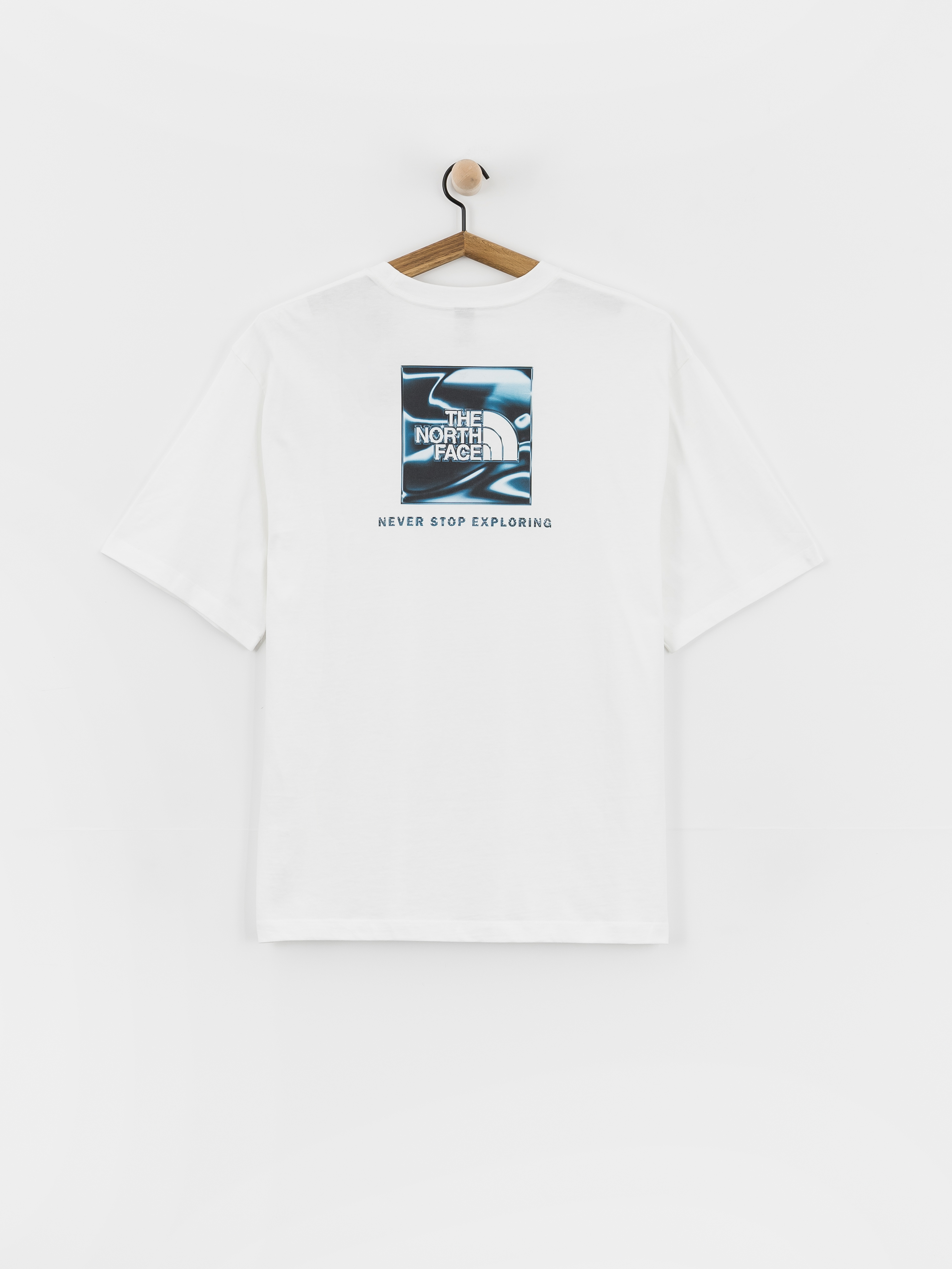 T-shirt The North Face Liquid Box Nse Oversize (tnf white)