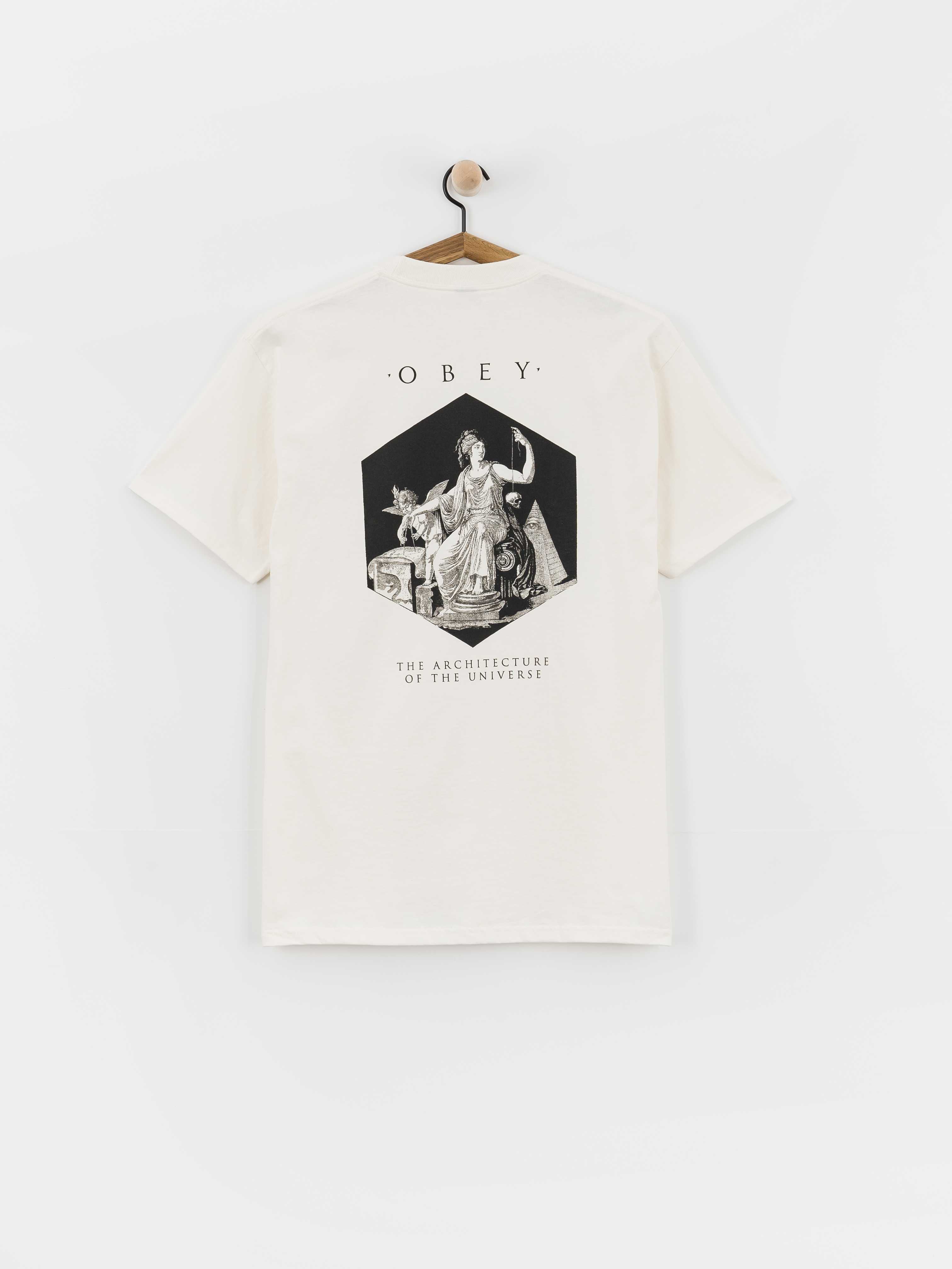 T-shirt OBEY Architecture Of The Uni (vintage white)