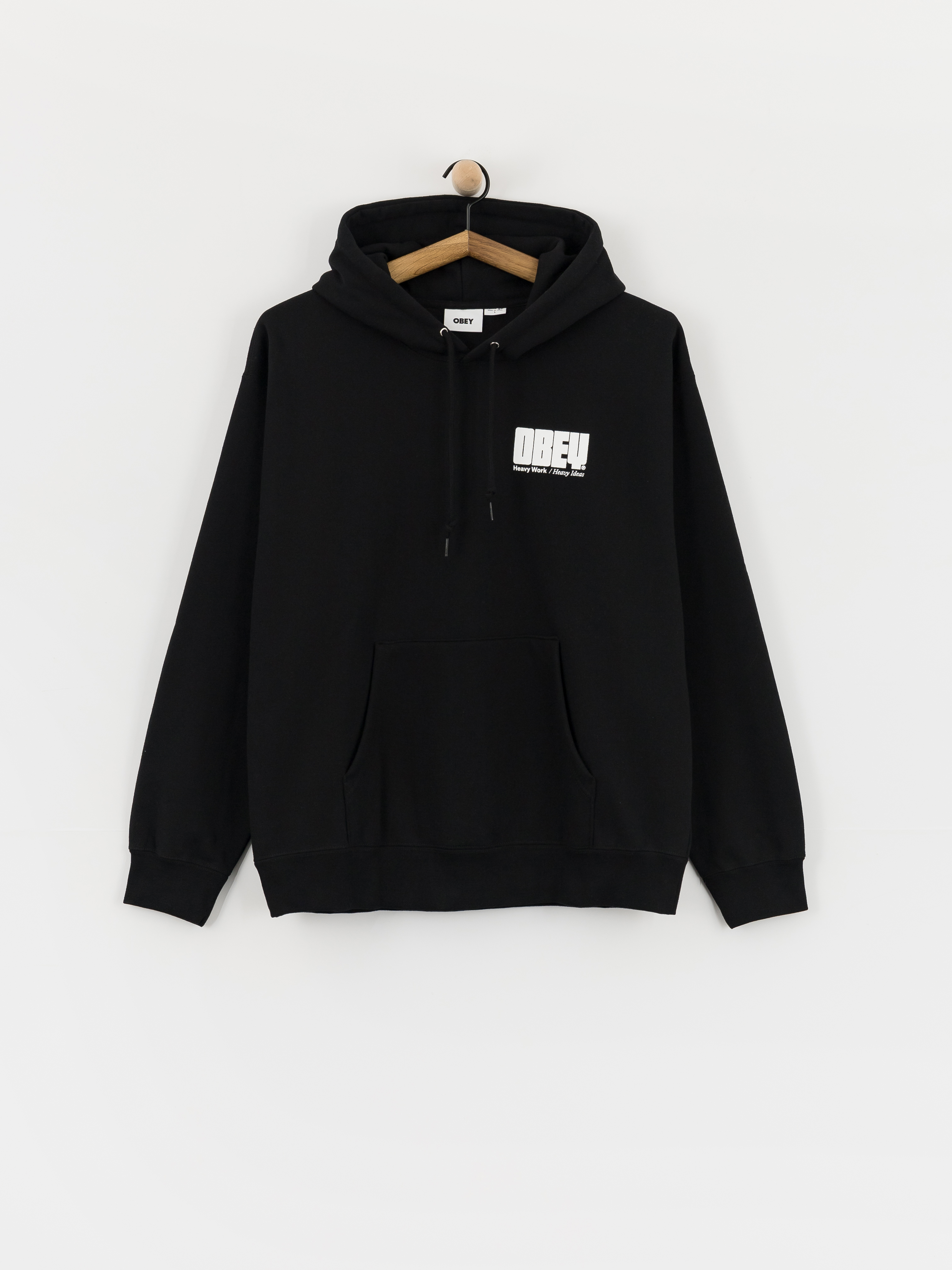 Bluza z kapturem OBEY Heavy Ideas HD (black)