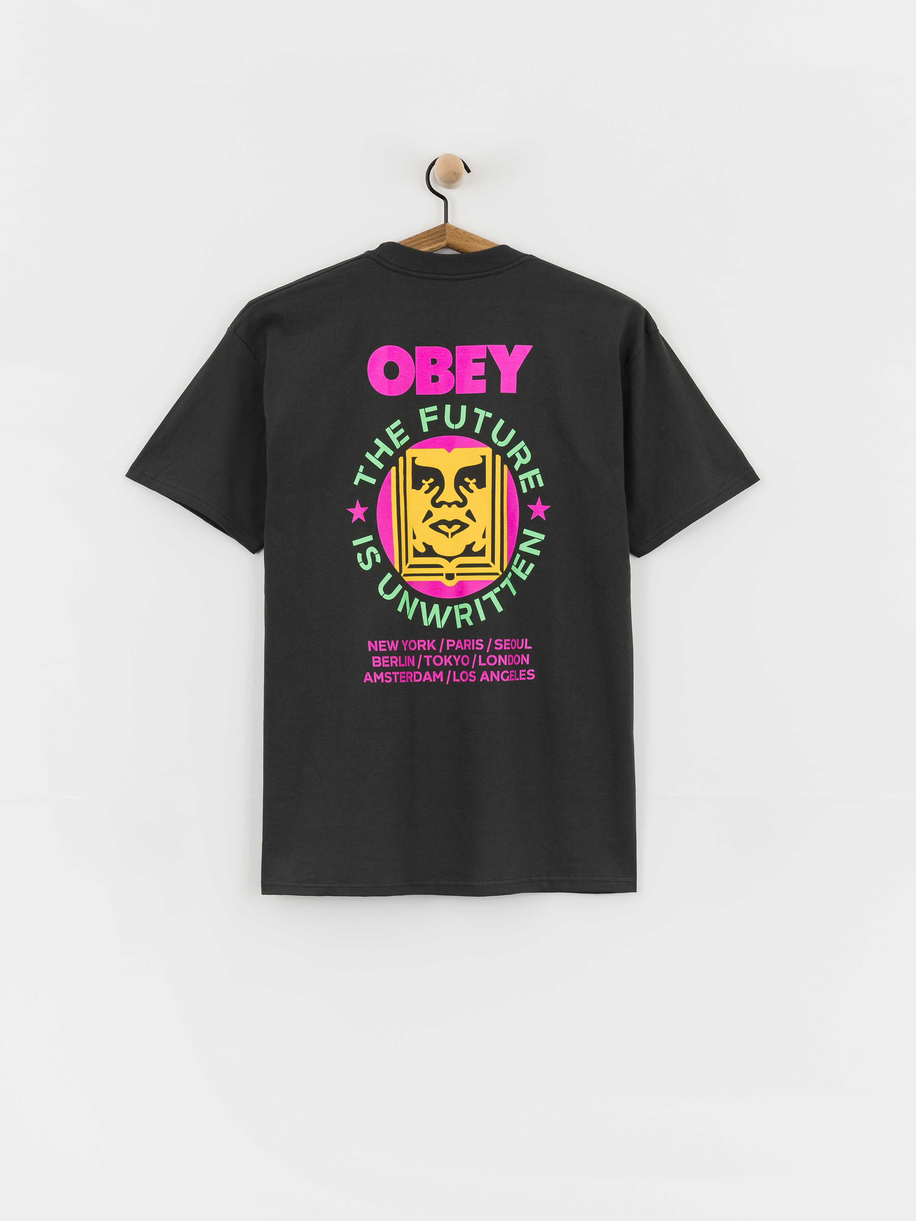 T-shirt OBEY Future Unwritten (vintage black)
