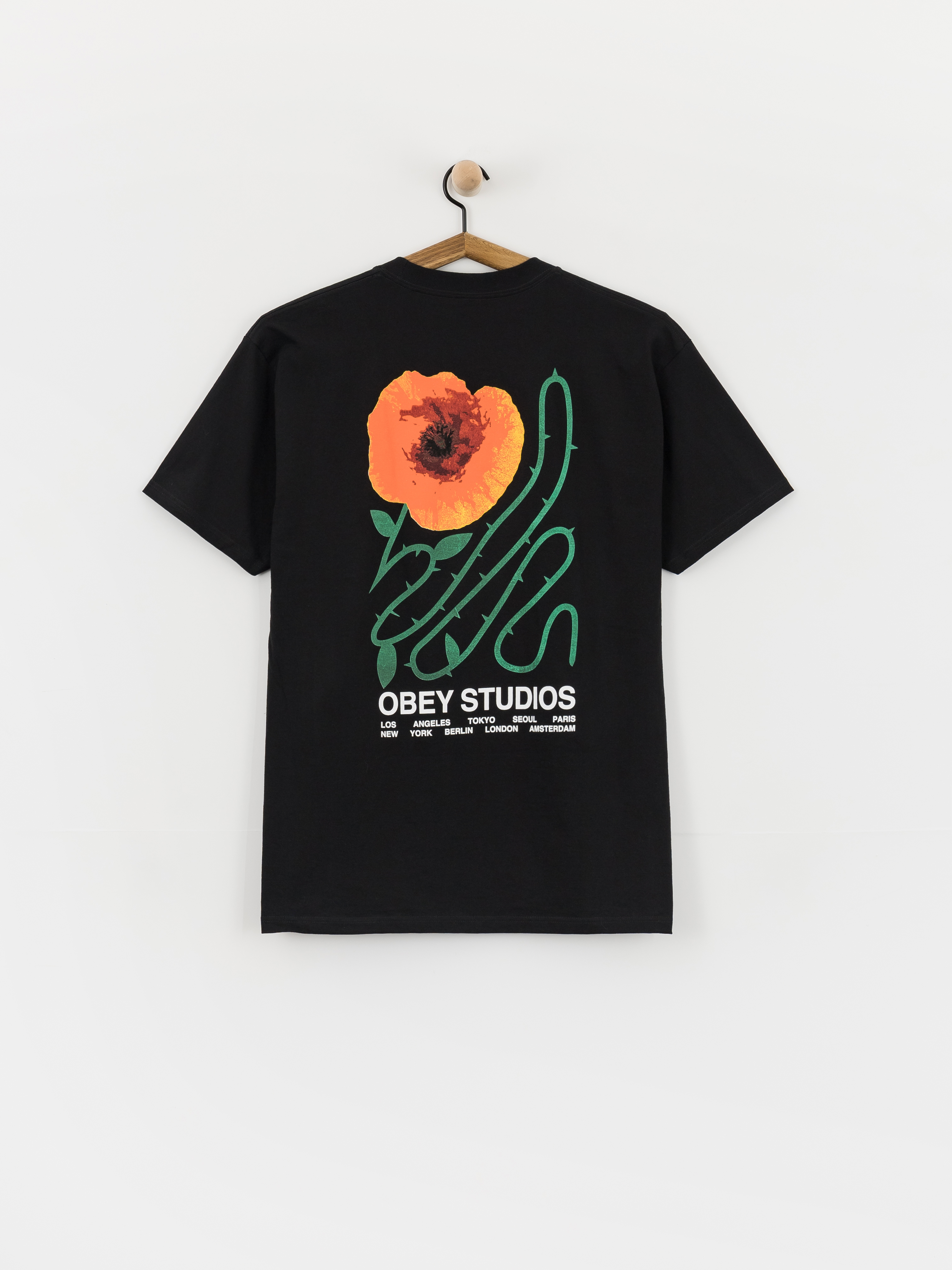 T-shirt OBEY Moves Of Life (black)