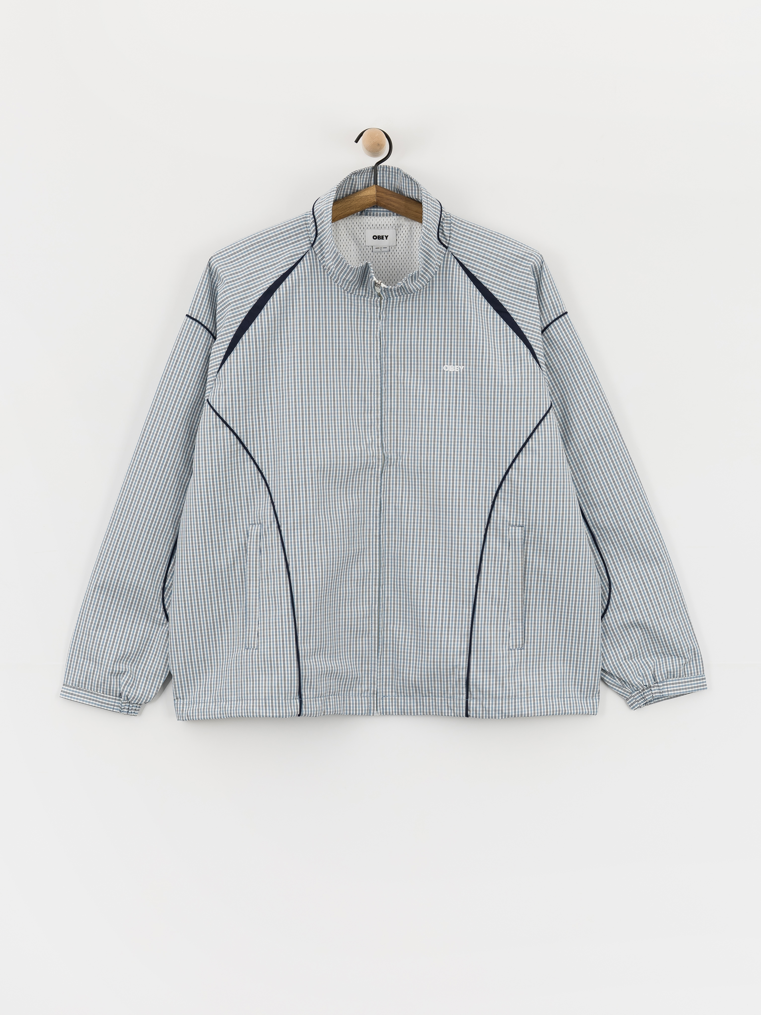 Kurtka OBEY Practice Windbreaker (plaid multi)