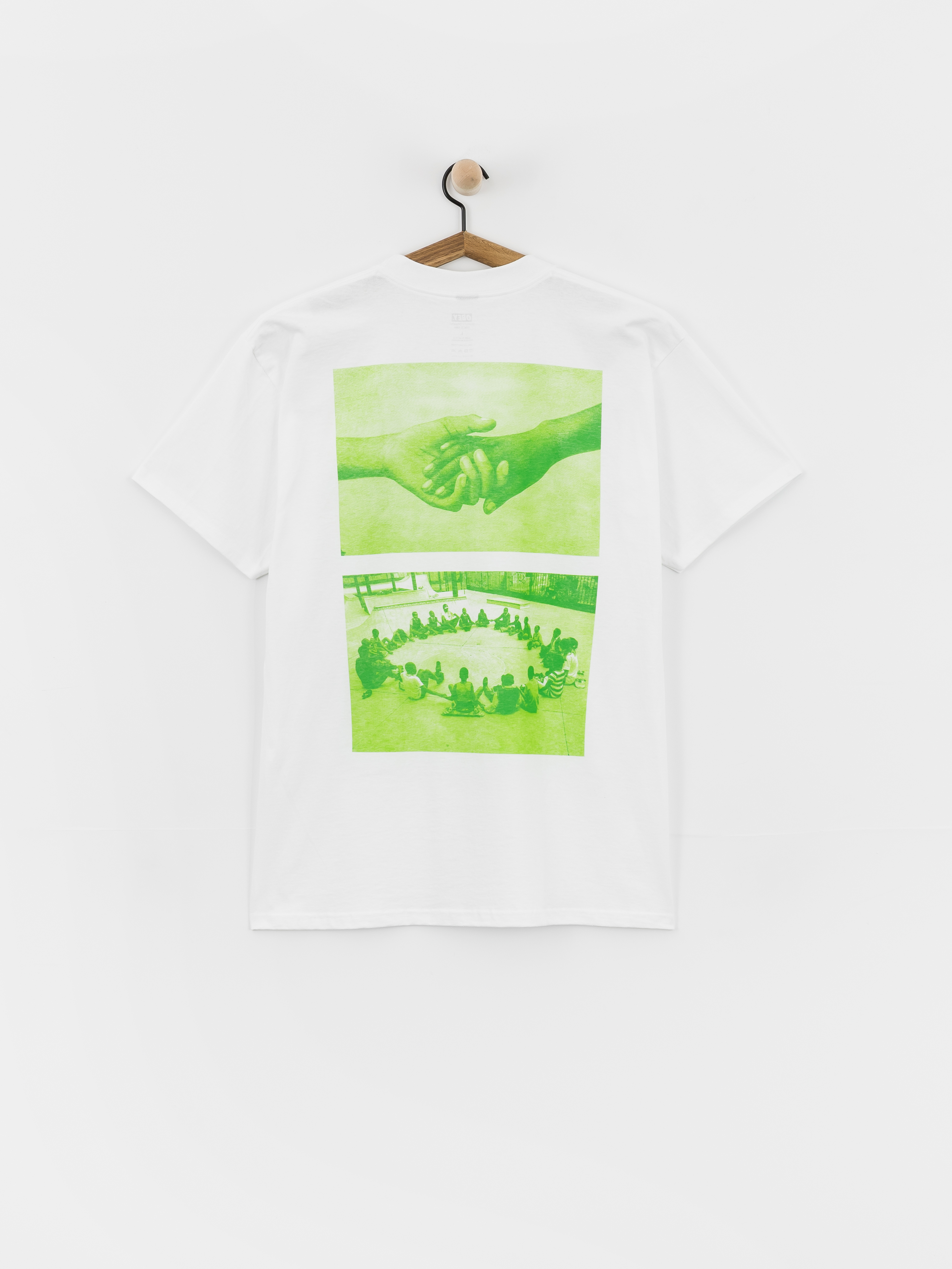T-shirt OBEY Skateistan Child Photo (white)