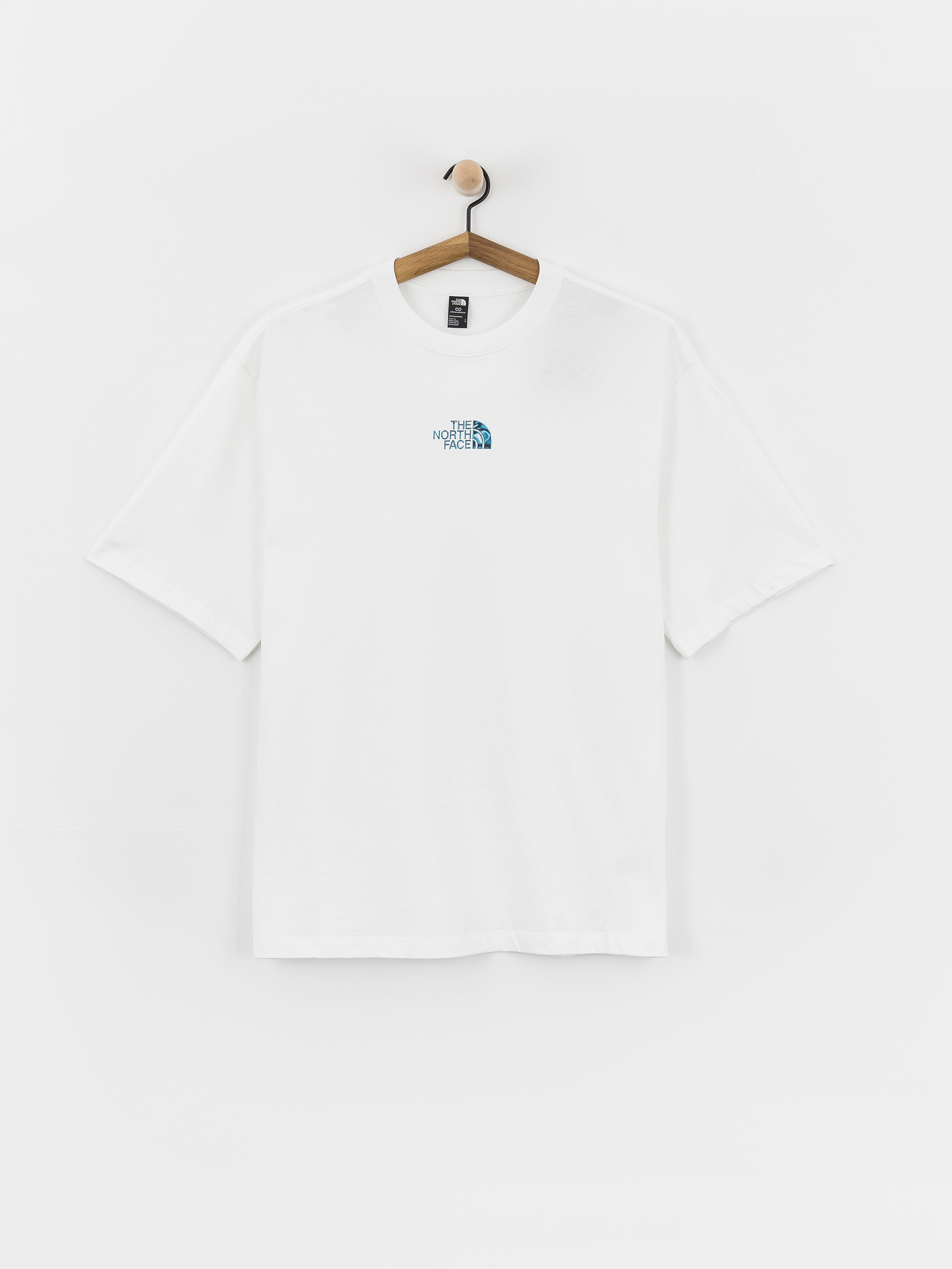 T-shirt The North Face Liquid Logo Oversize (tnf white)