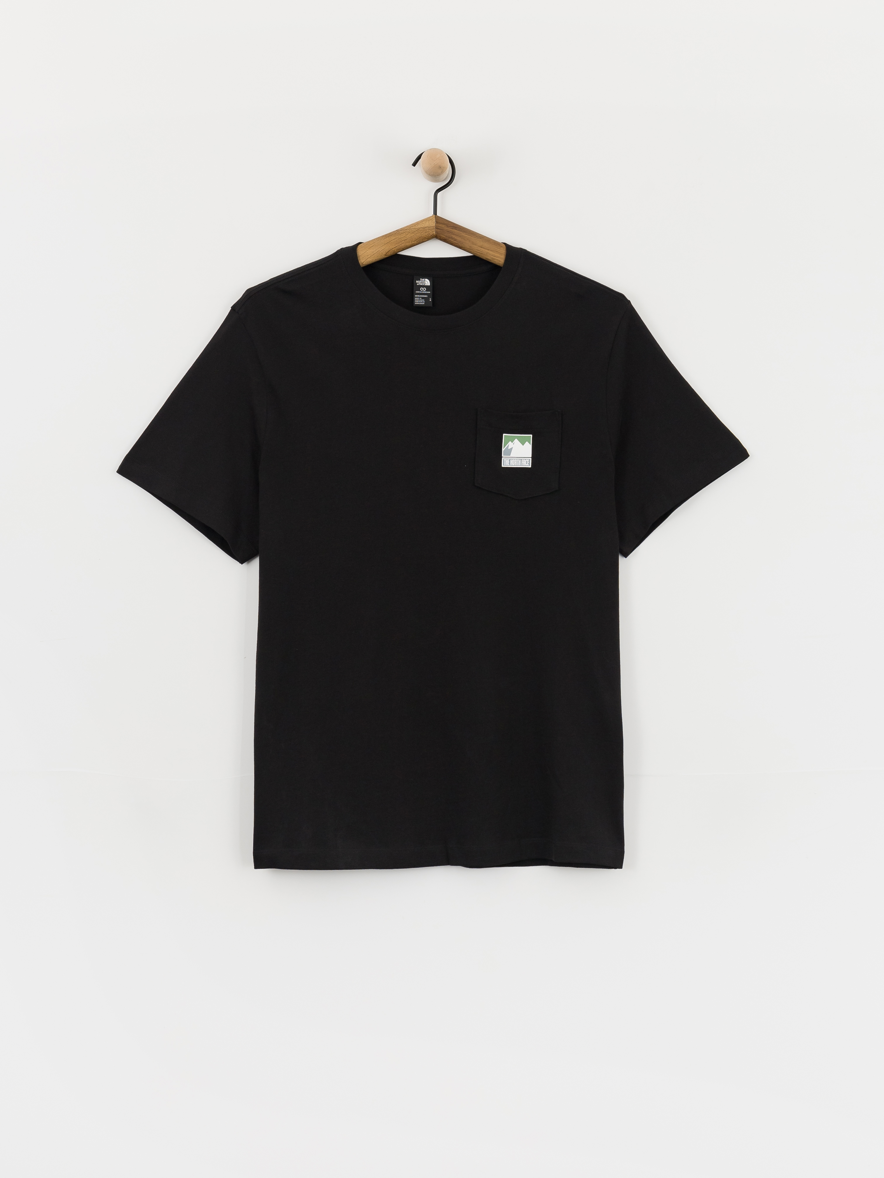 T-shirt The North Face Mountain Logo Relaxed (tnf black)