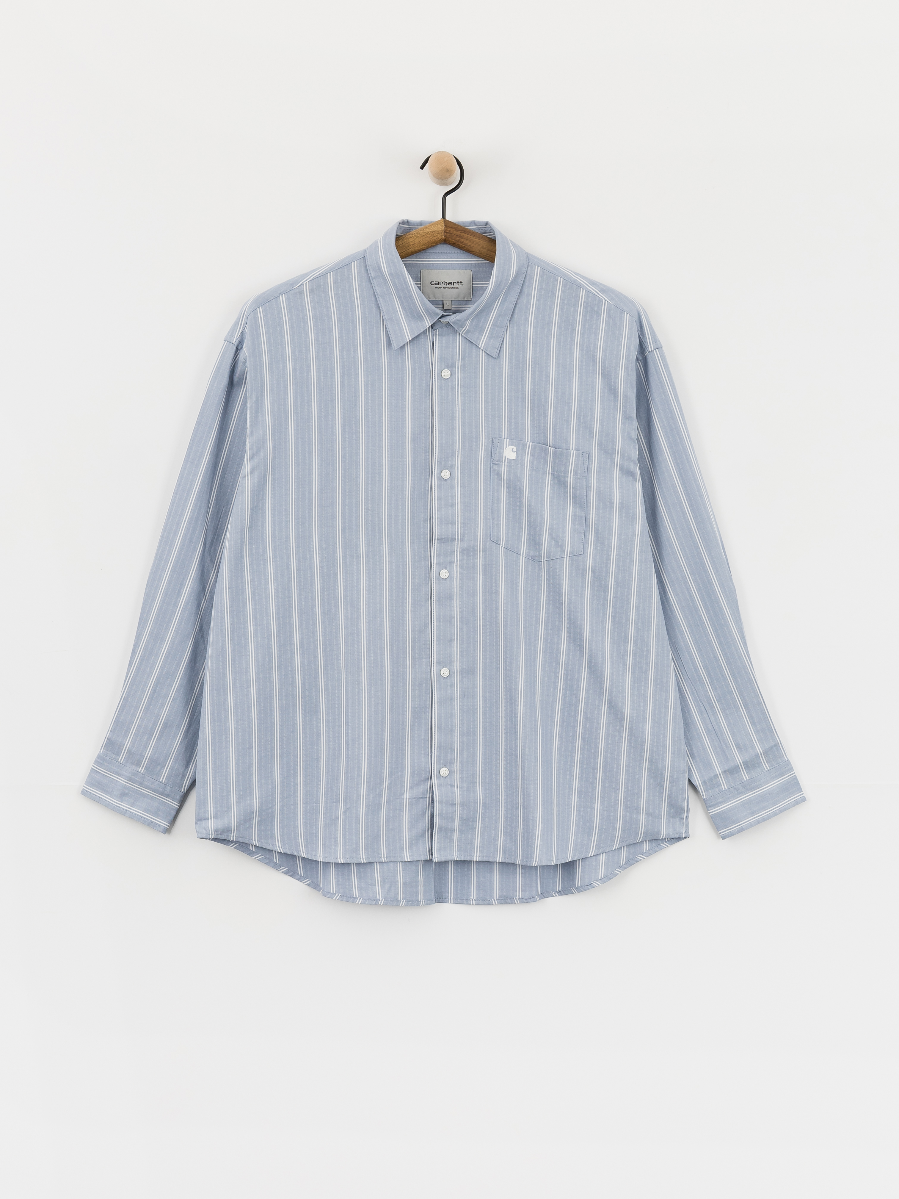 Koszula Carhartt WIP Beale (beale stripe/gentle blue/white)