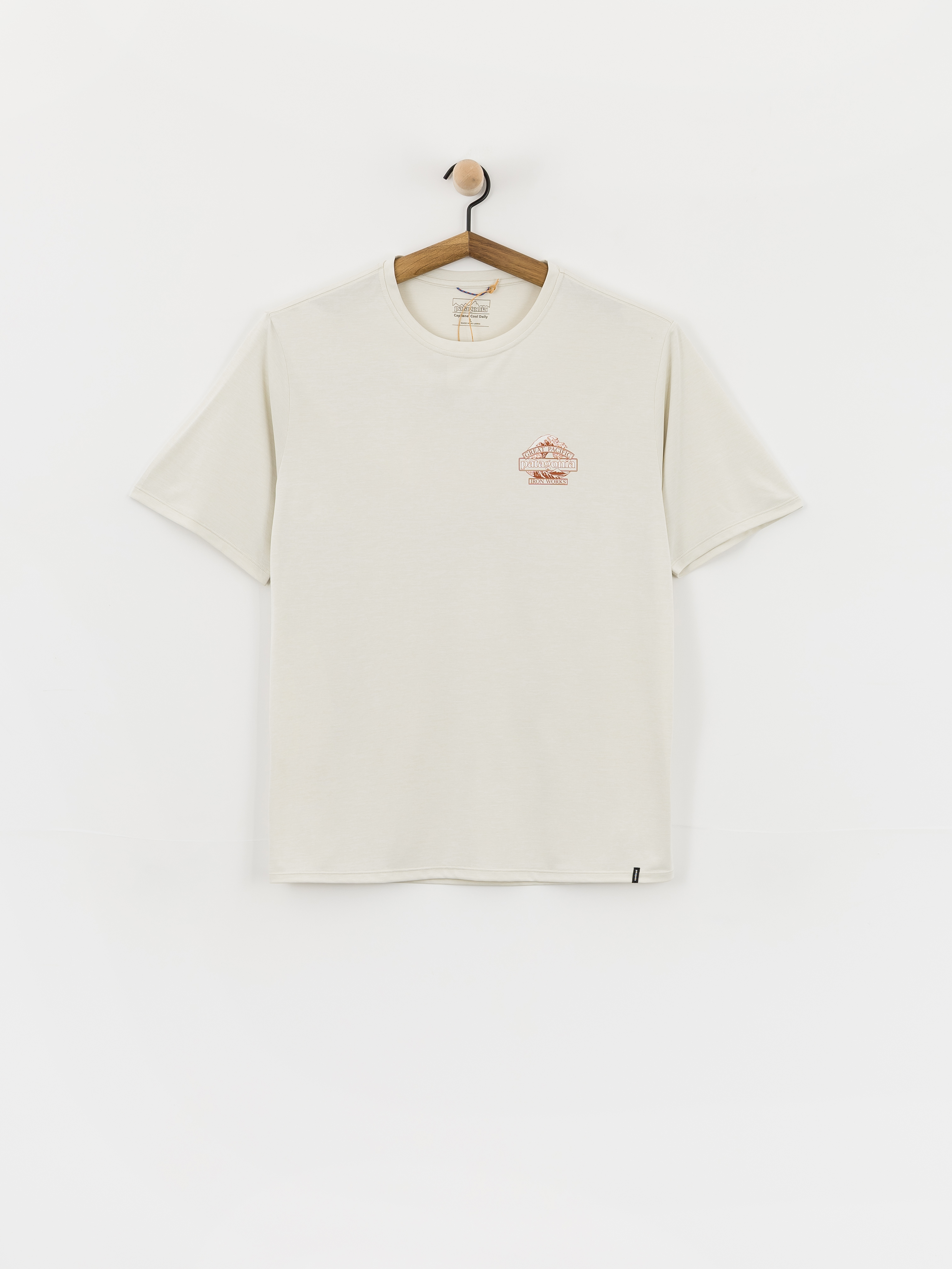 T-shirt Patagonia Capilene Cool Great Waves (dyno white)