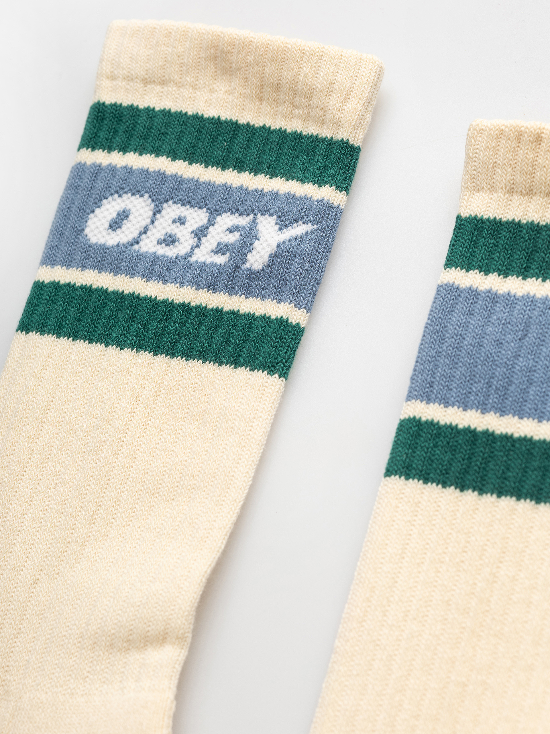 Skarpetki OBEY Cooper II (unbleached/ashleigh blue)