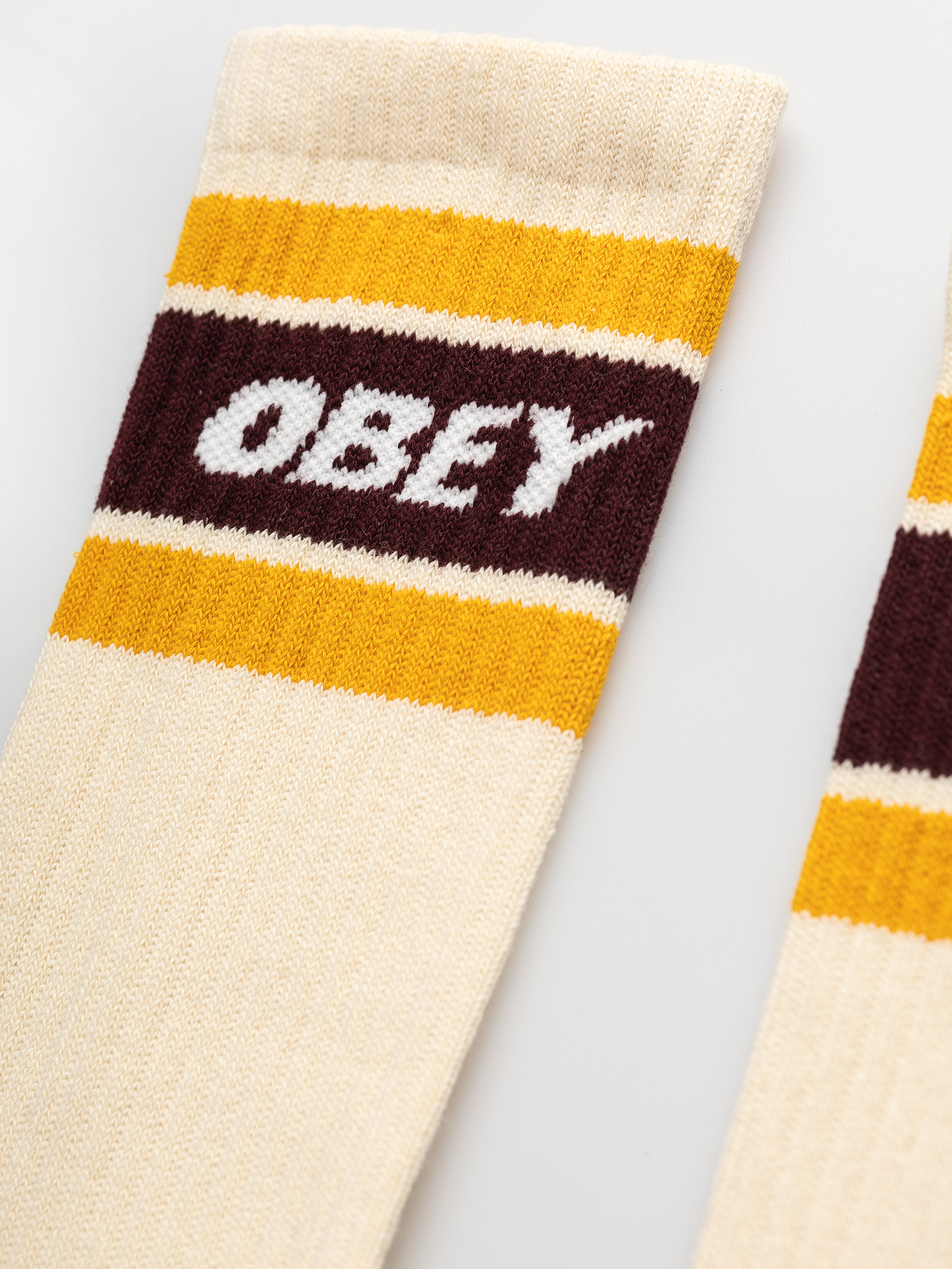 Skarpetki OBEY Cooper II (unbleached/zinfandel)