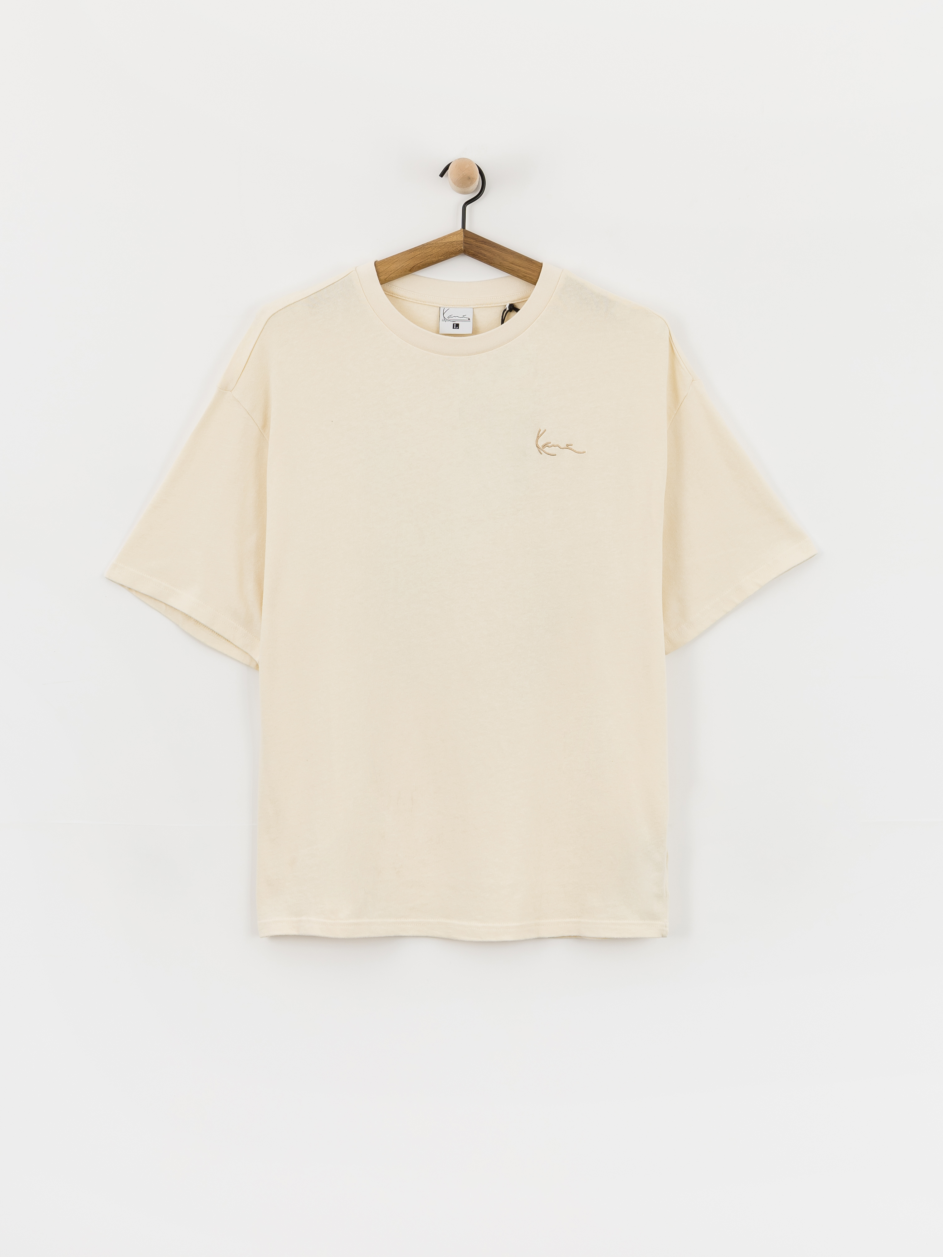 T-shirt Karl Kani Signature Washed Oversized (white)