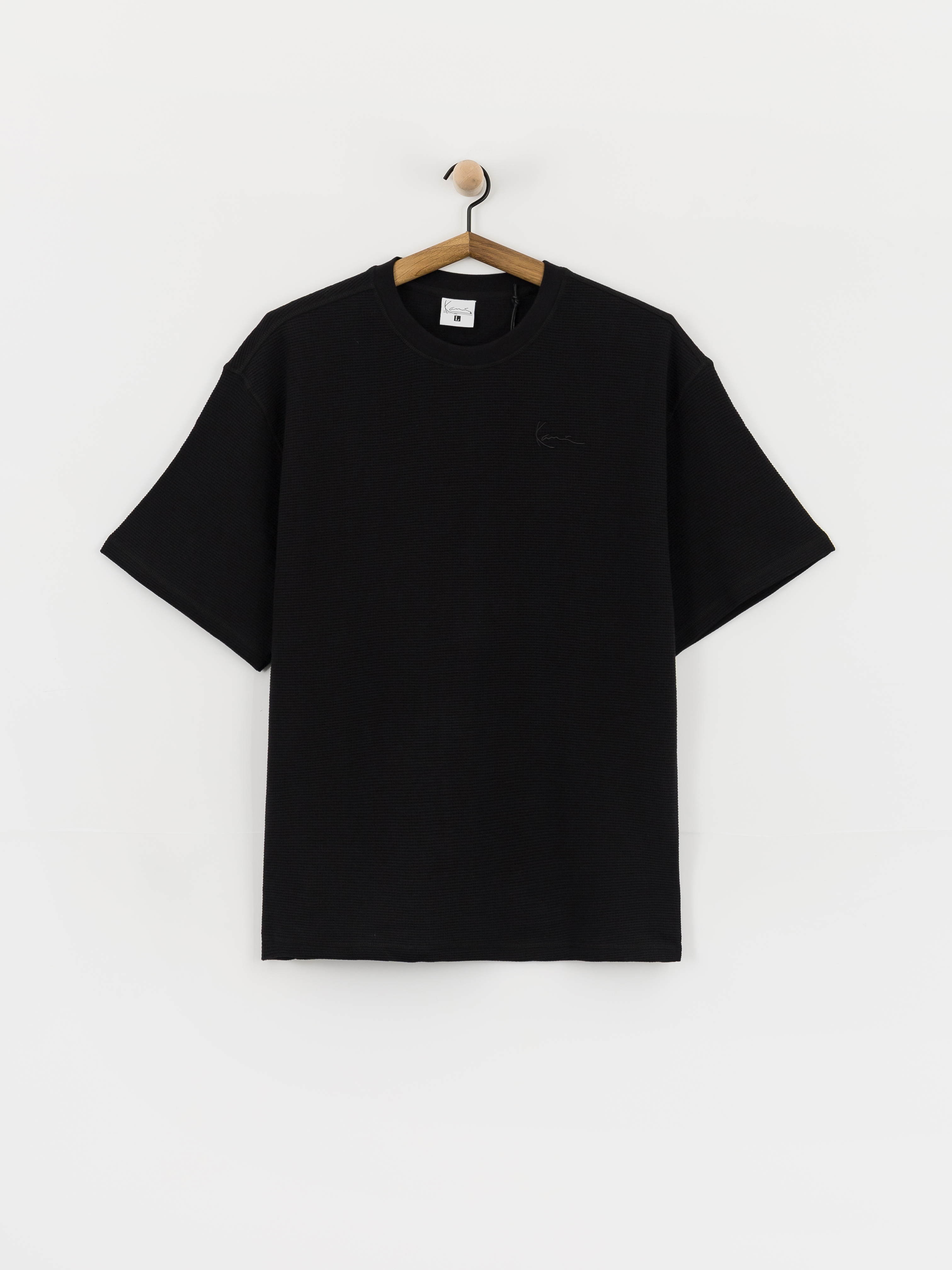 T-shirt Karl Kani Signature Waffle (black)