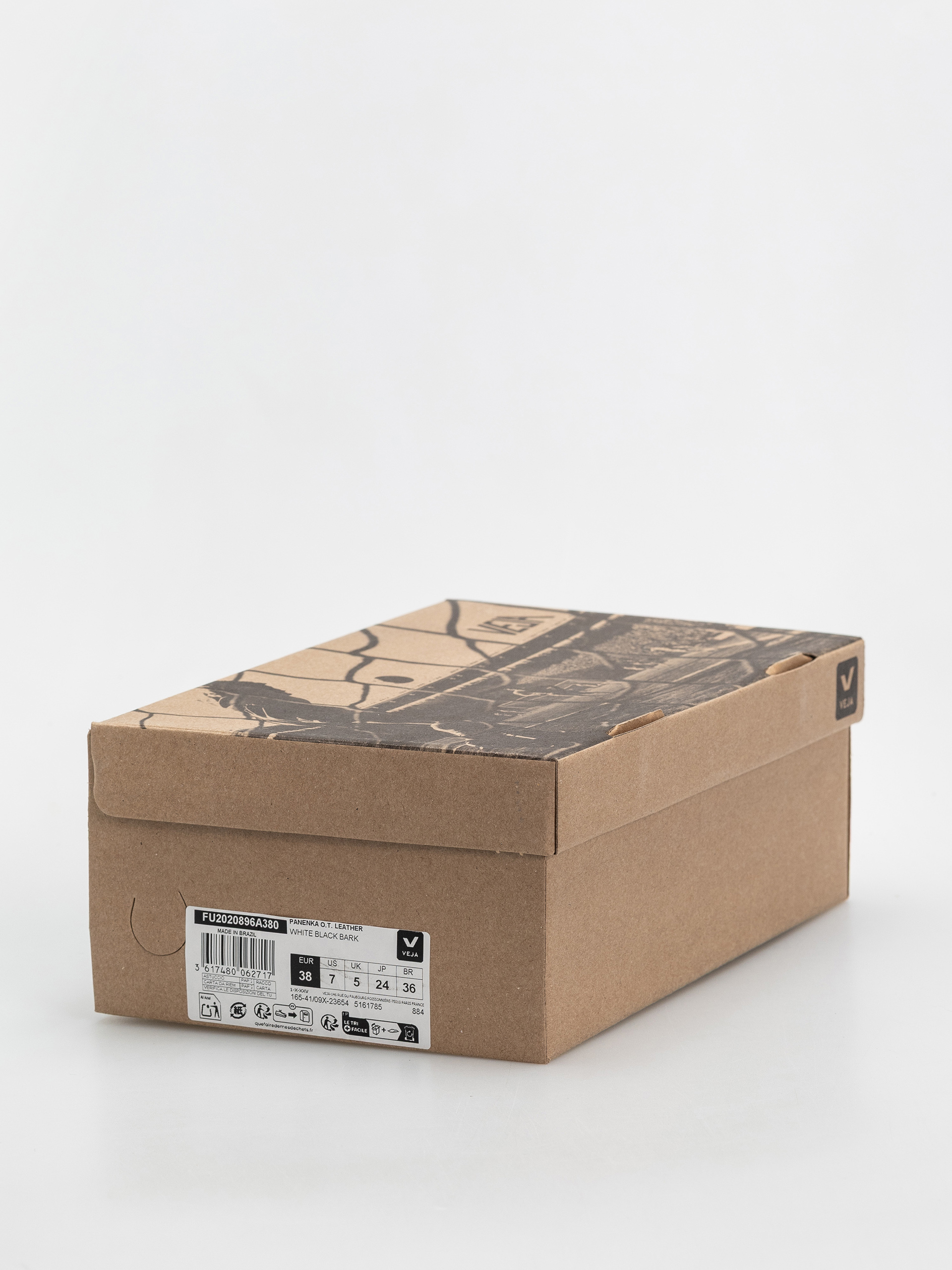 Buty Veja Panenka Wmn (white black bark)