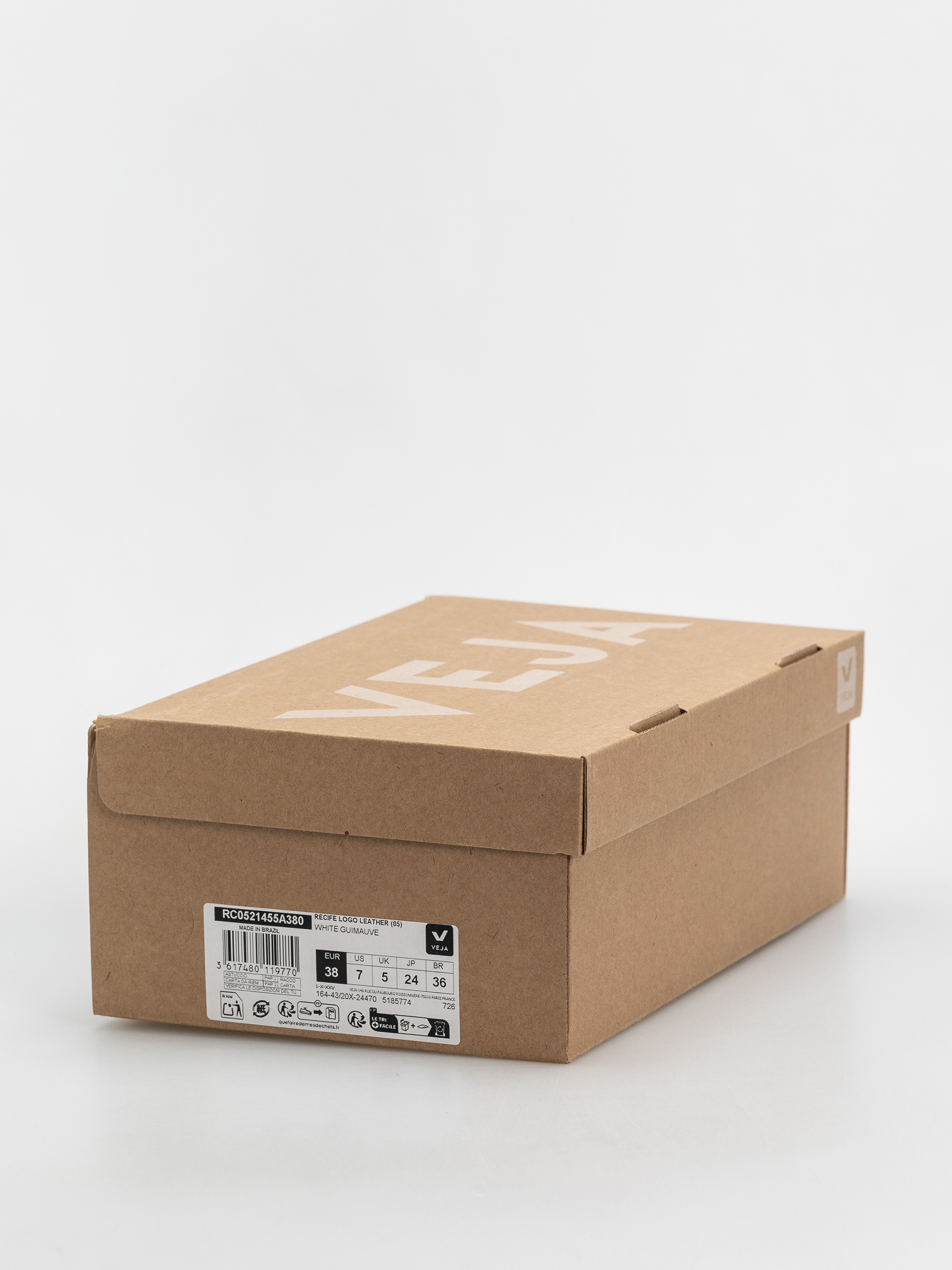 Buty Veja Recife Logo Wmn (white guimauve)
