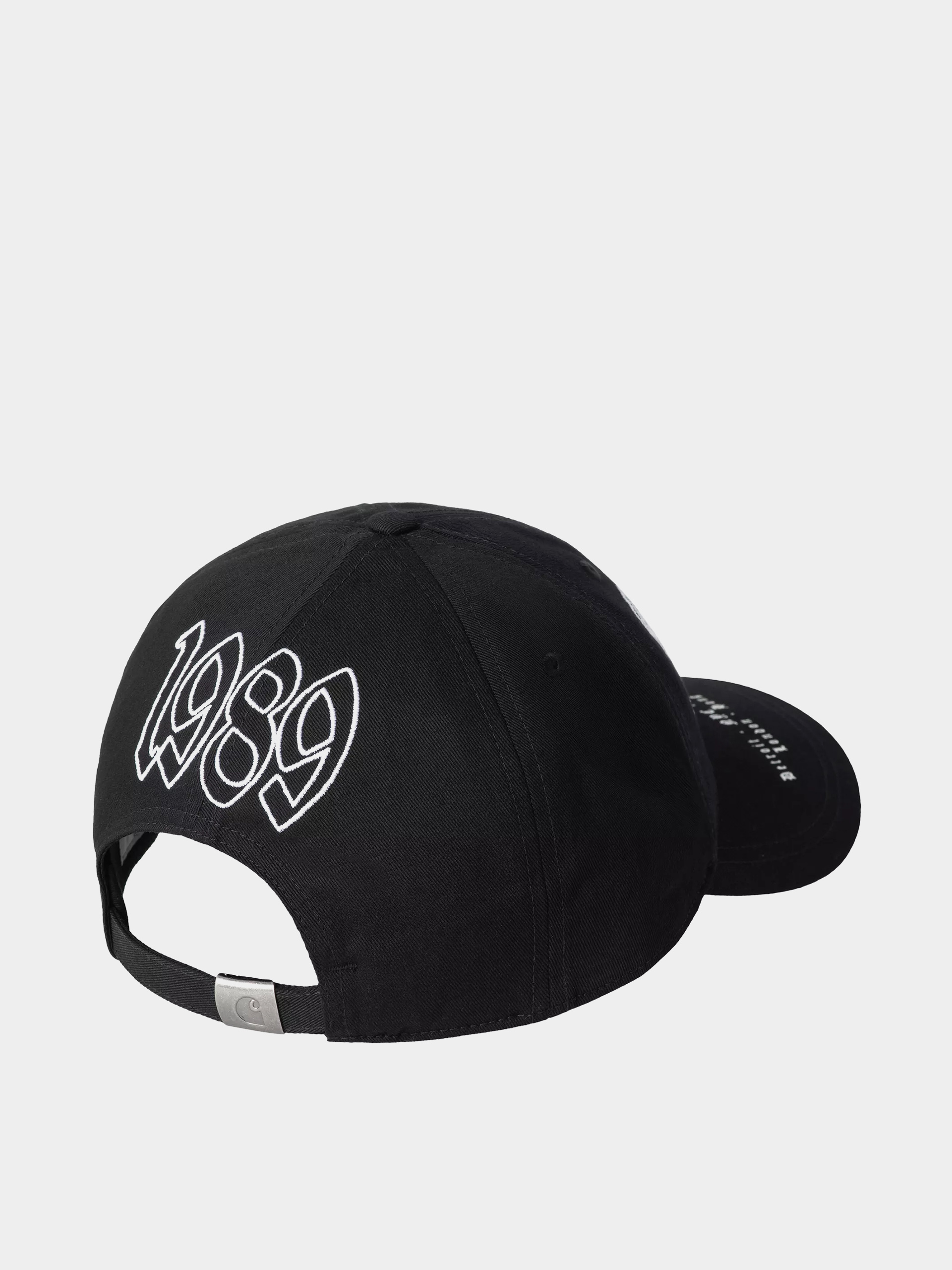 Czapka z daszkiem Carhartt WIP World Tour (black/white)