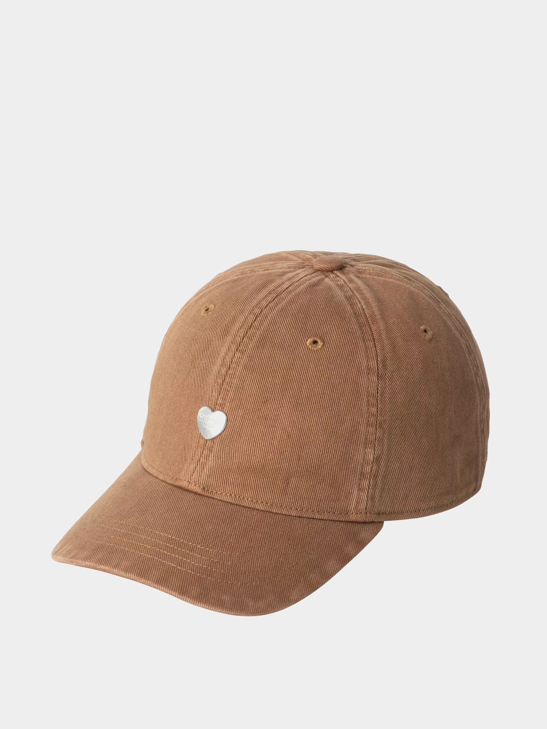 Czapka z daszkiem Carhartt WIP Heart Metal (hamilton brown/silver)