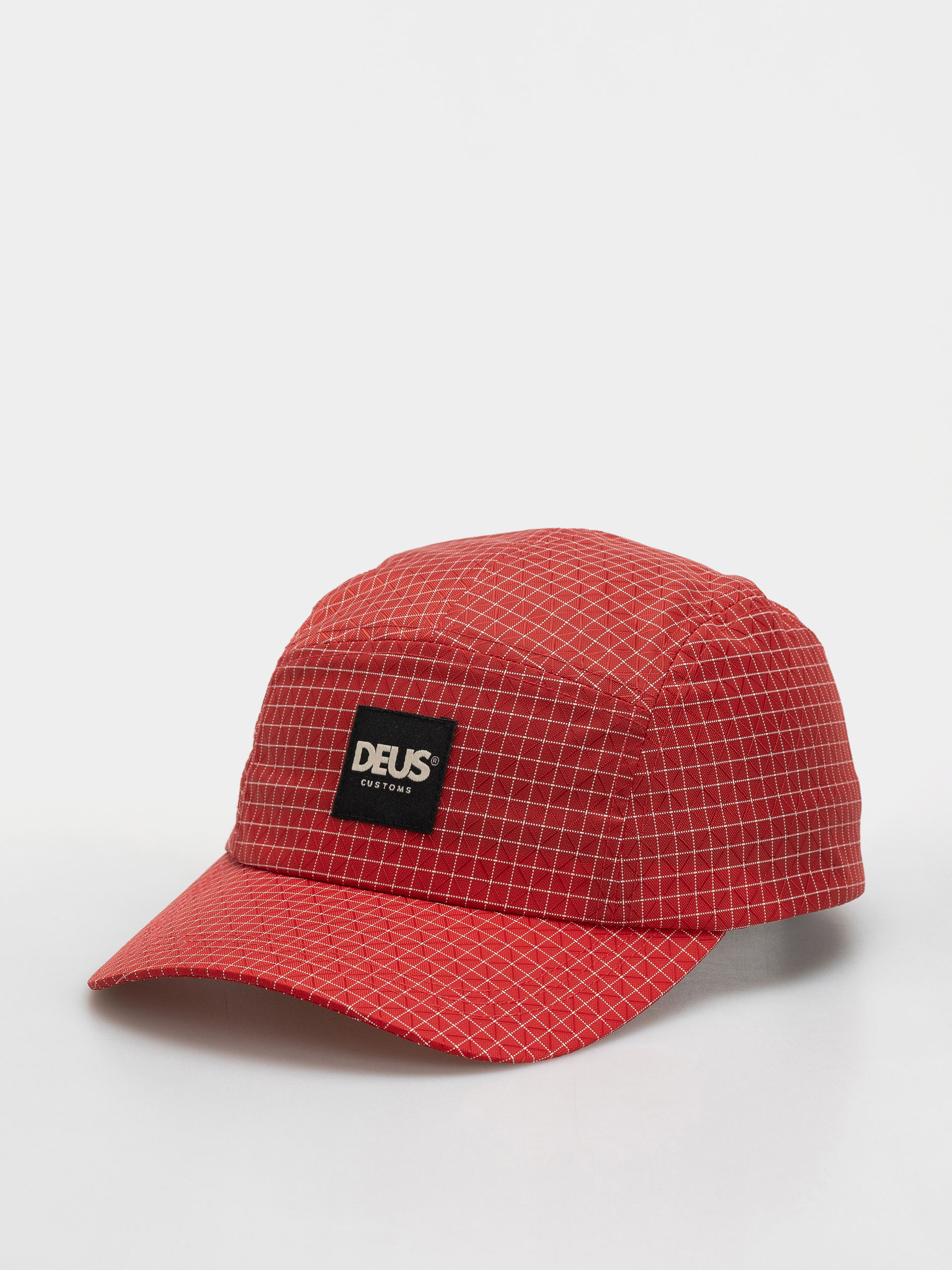 Czapka z daszkiem Deus Ex Machina Tower 5 Panel (red)