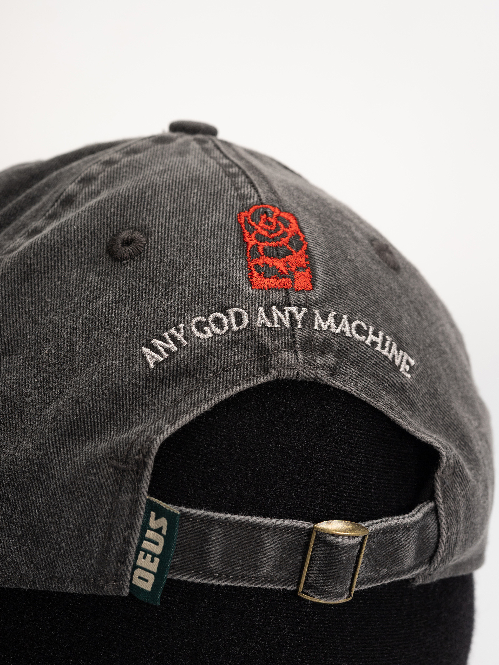 Czapka z daszkiem Deus Ex Machina Decorative (anthracite)