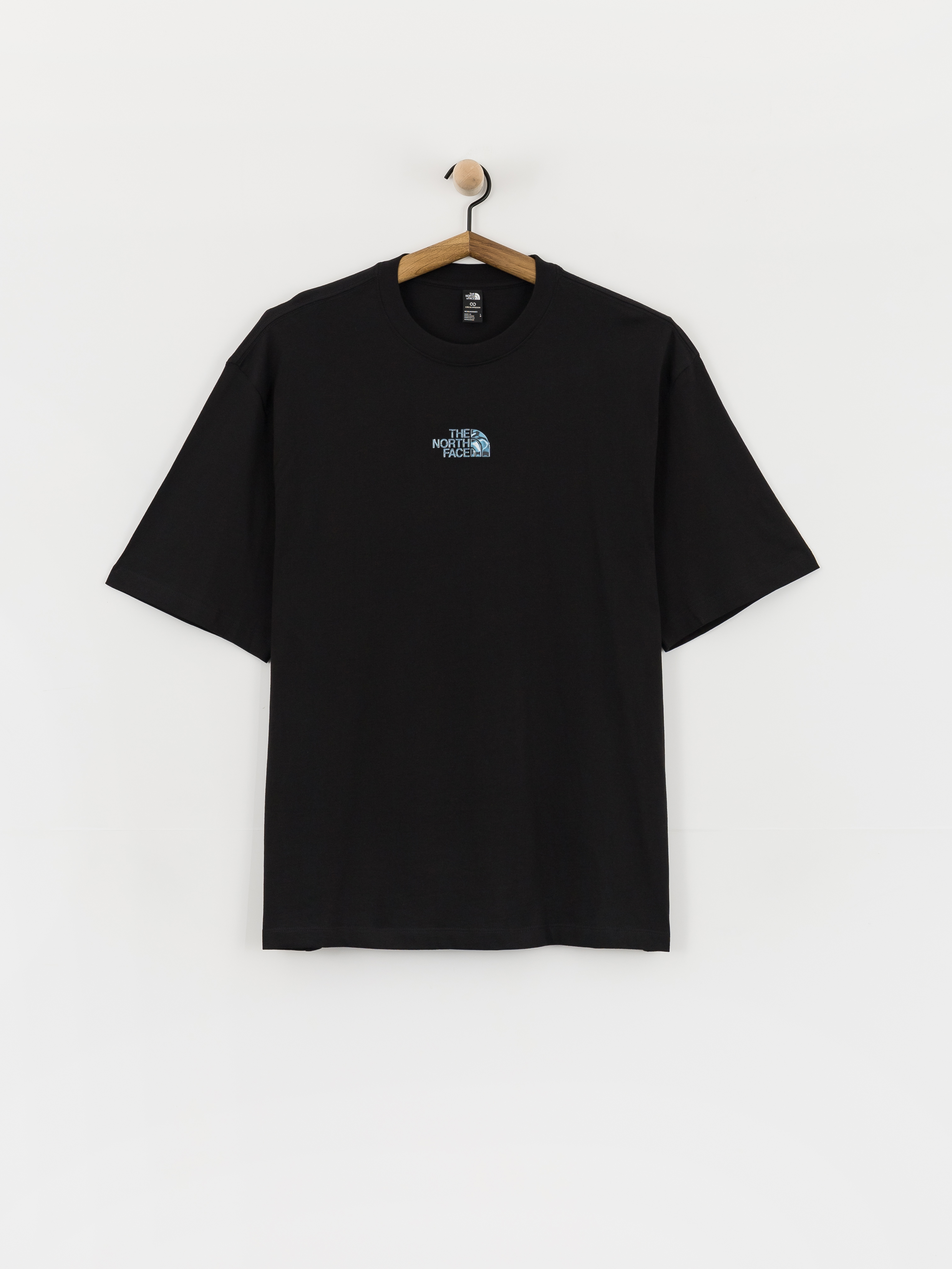 T-shirt The North Face Liquid Logo Oversize (tnf black)