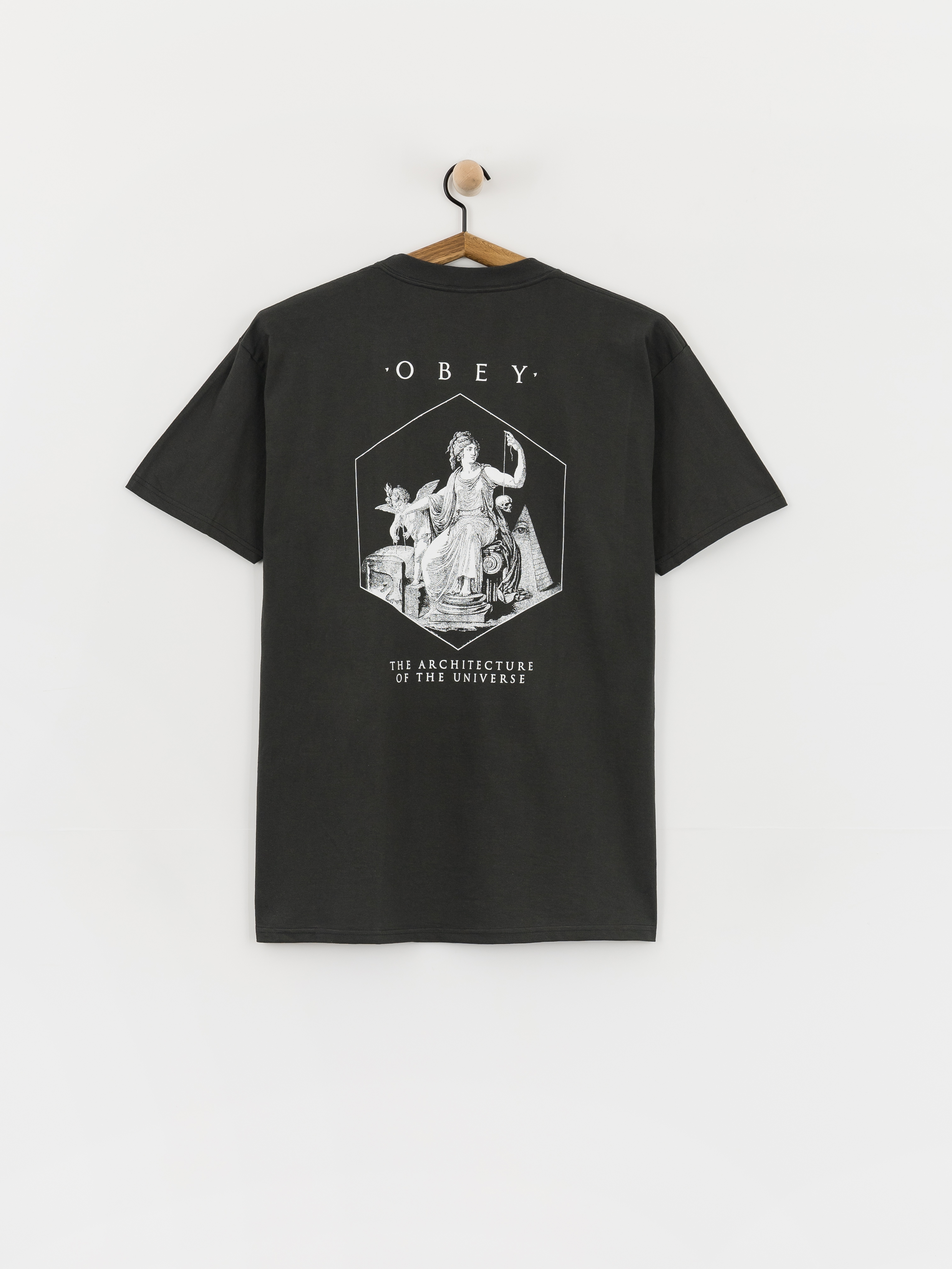 T-shirt OBEY Architecture Of The Uni (vintage black)