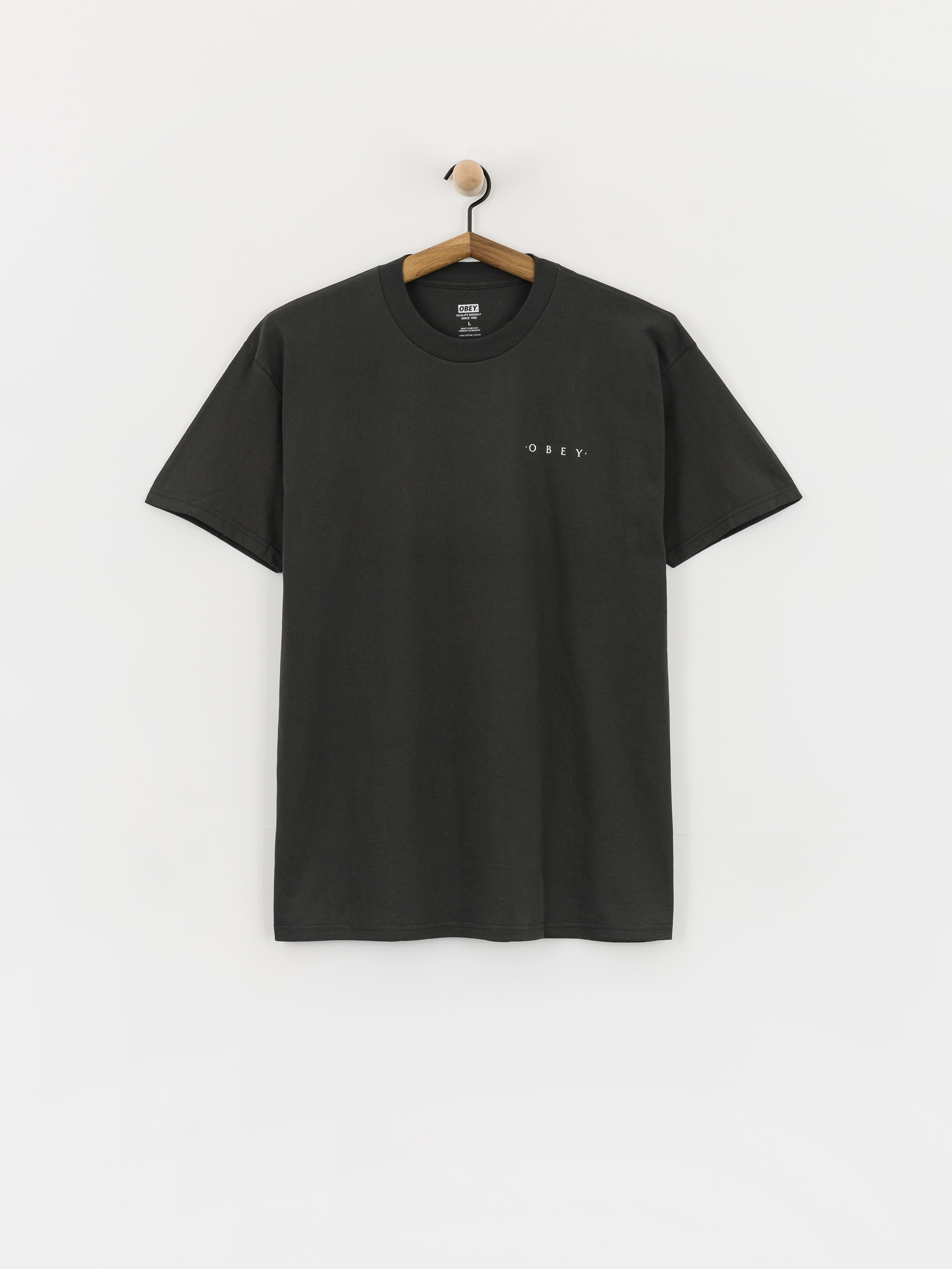 T-shirt OBEY Architecture Of The Uni (vintage black)