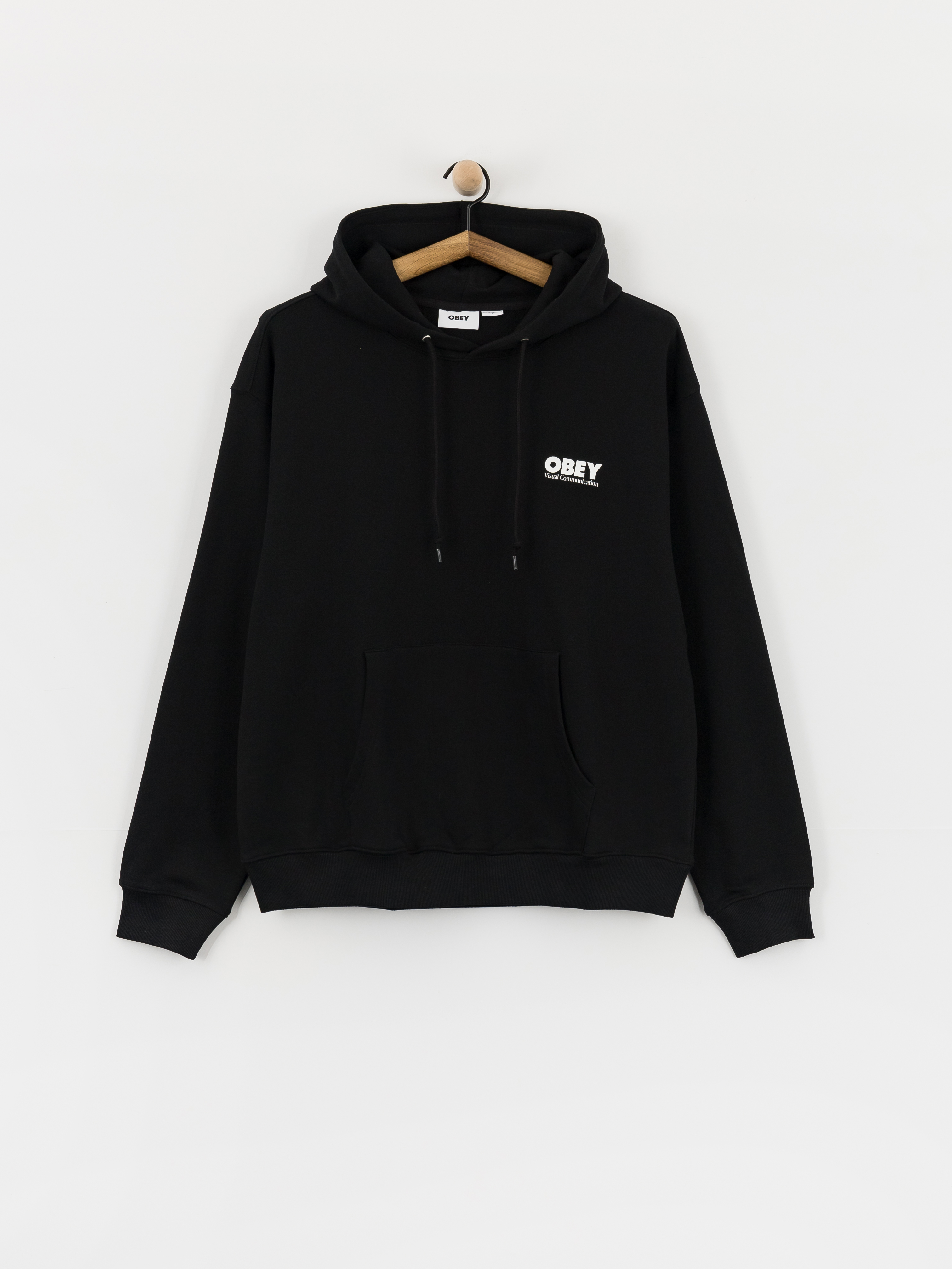 Bluza z kapturem OBEY Global Systems HD (black)