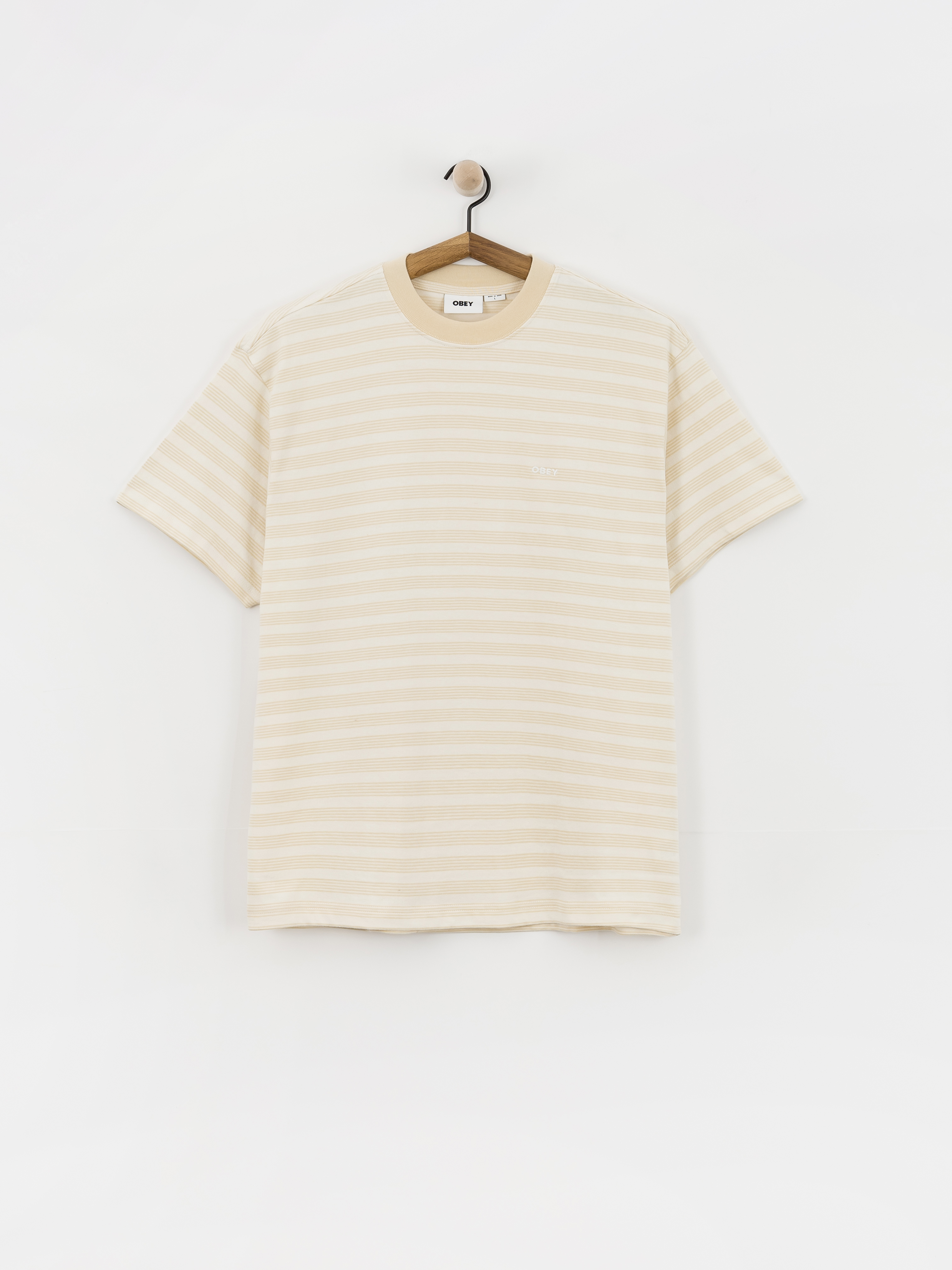 T-shirt OBEY Cordell (antique white multi)