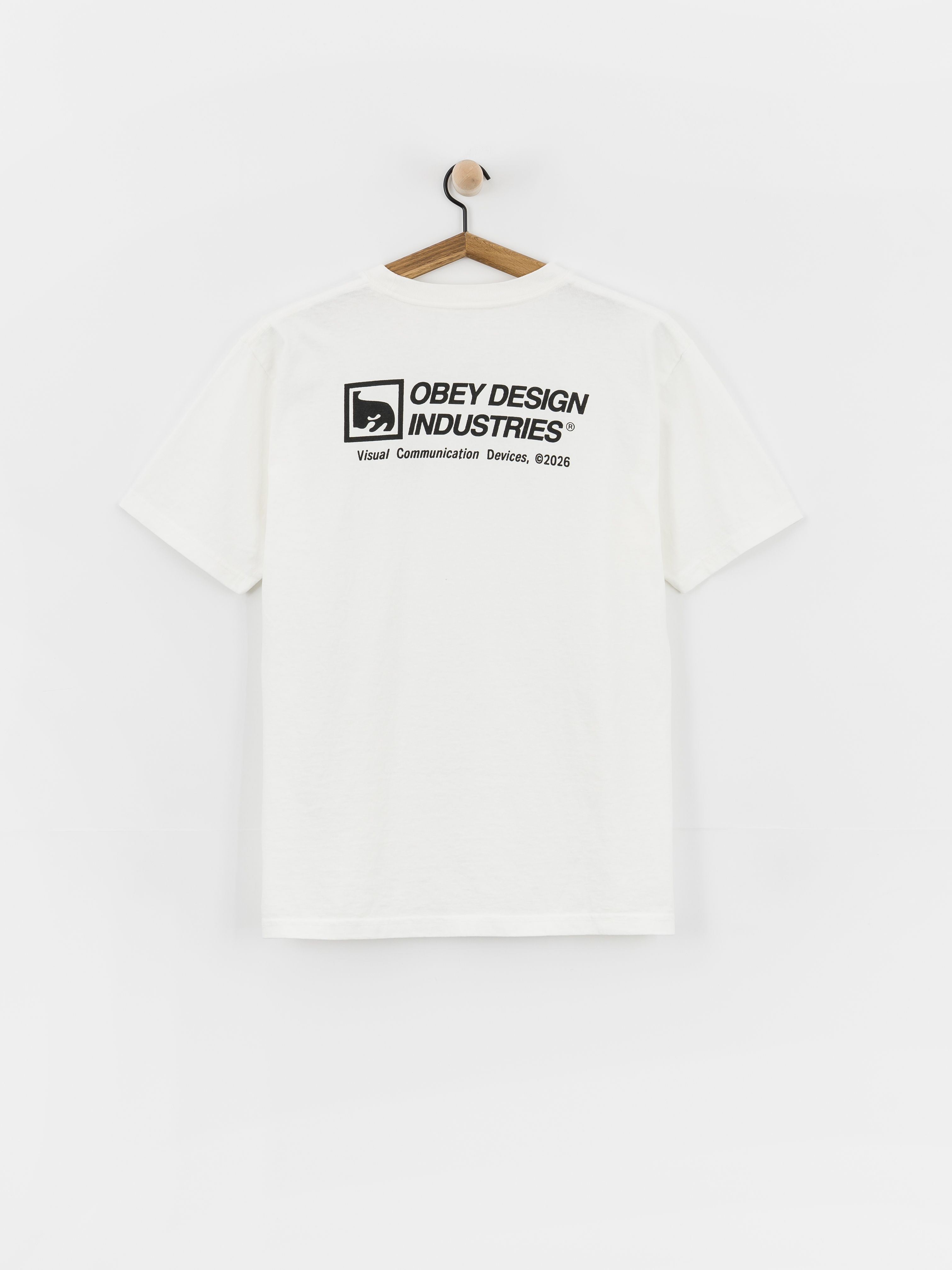 T-shirt OBEY Devices (pigment vintage white)